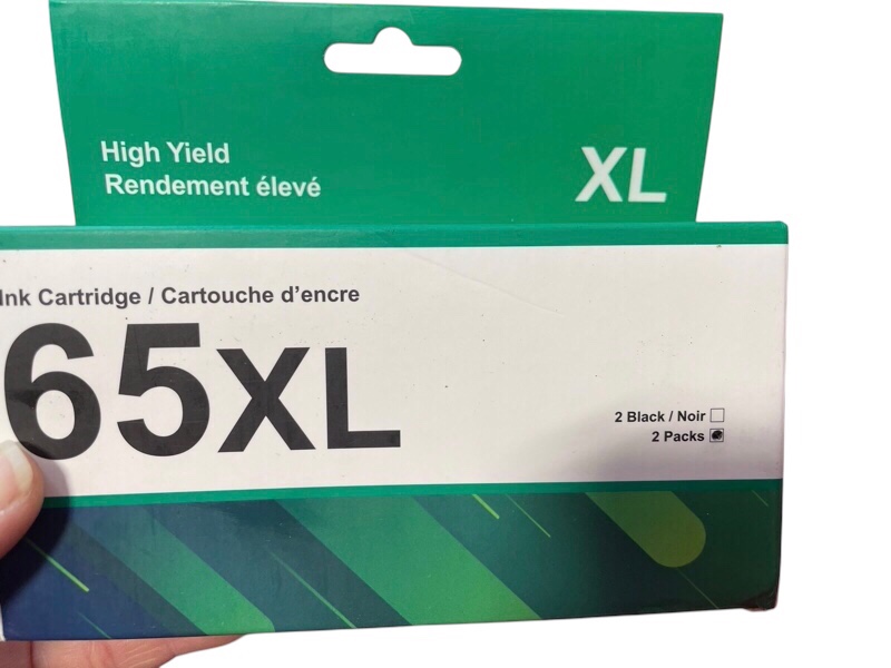 Replacement HP 65XL 2-Pack Ink Cartridges - High Yield
