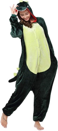 adult animal pajamas sleepwear, unisex role-playing, one piece sleepwear, christmas and halloween costume