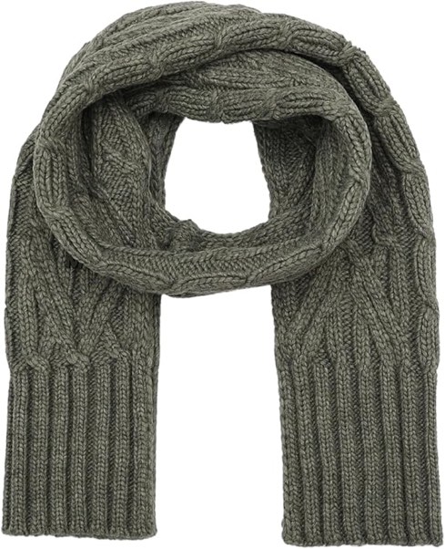 Michael Kors Men's V Cable Watch Cap, Comfortable & Warm Beanie & Accessory Hat for Cold Weather, AS