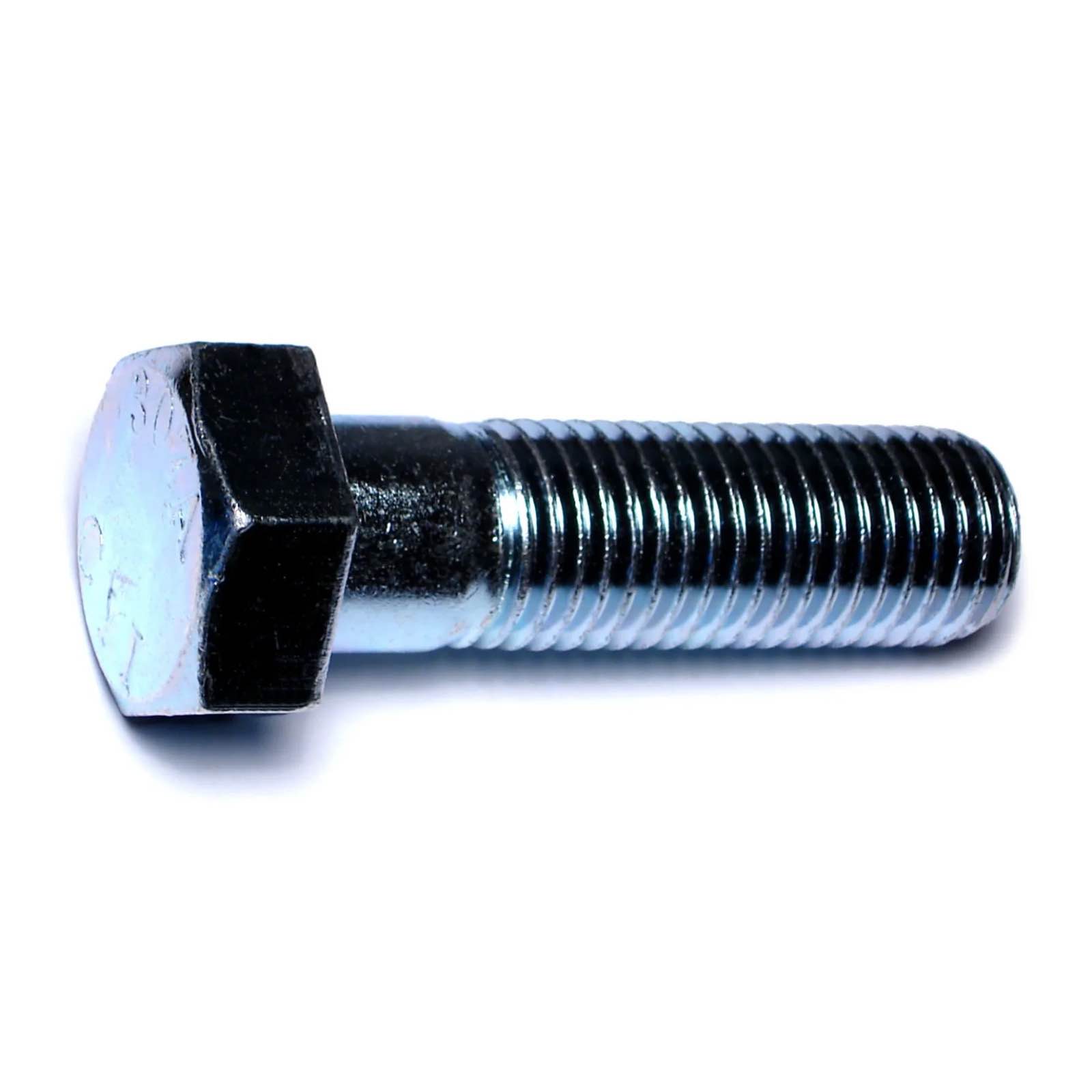 1 -8 x 3-1/2  Zinc Grade 2 / A307 Hex Bolts HBHS-665 (5 pcs.)