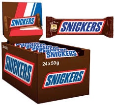 snickers chocolate bars (24 x 50g)