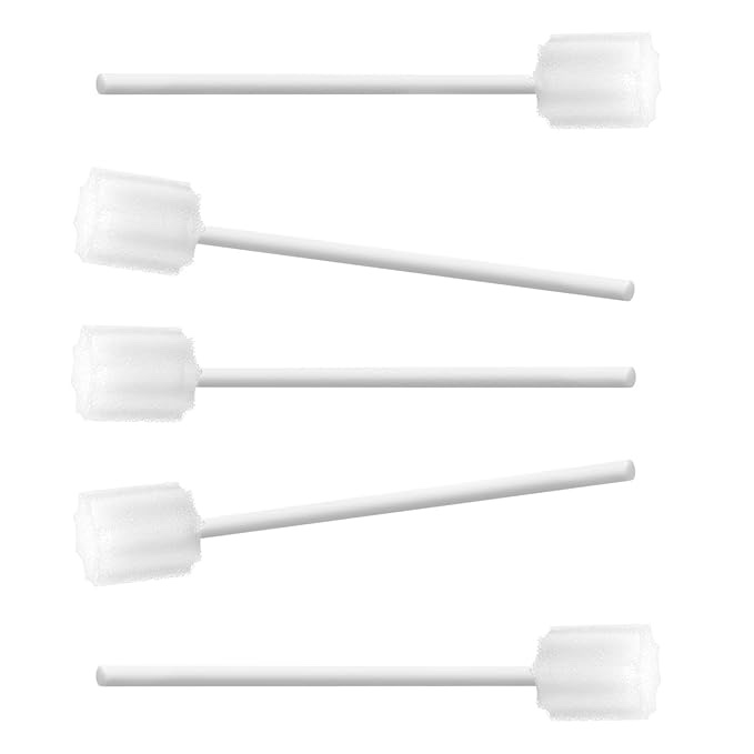 Disposable Oral Swabs(White)-100PCS