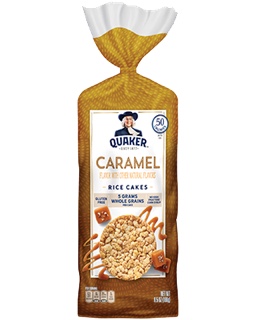 QUAKER® RICE CAKES CARAMEL CORN