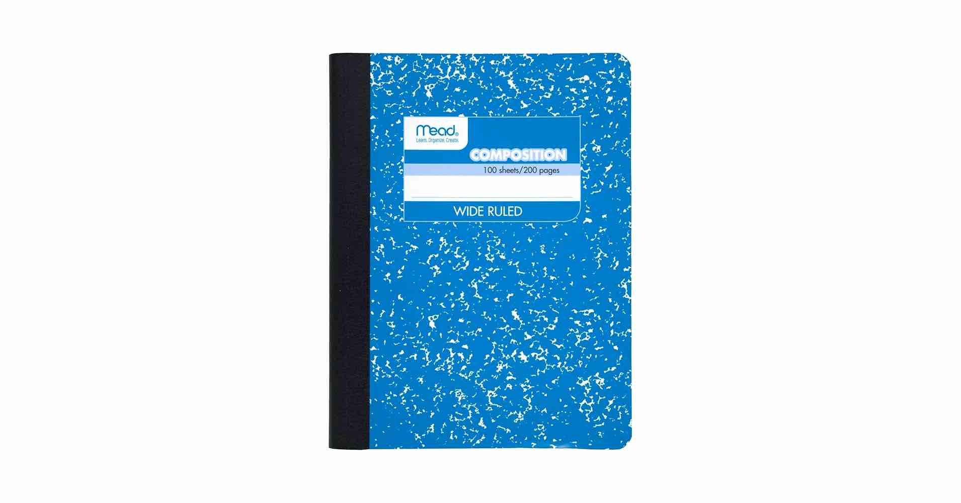 Mead Composition Wide Notebook