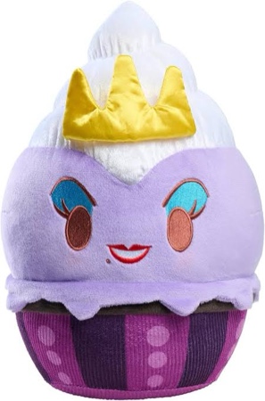 Just Play Disney Munchlings Squeeze-A-Munch Large Lavender Scented Ice Cream Sundae Ursula 10-inch P