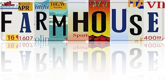 Vintage Road Tin Sign Retro Metal Farmhouse Street Signs for Cool Stuff Stylish Wall Art Decor Gift for Home Bathroom Kitchen Fence and Gothic Wall Decor in Every Room 16x4 in