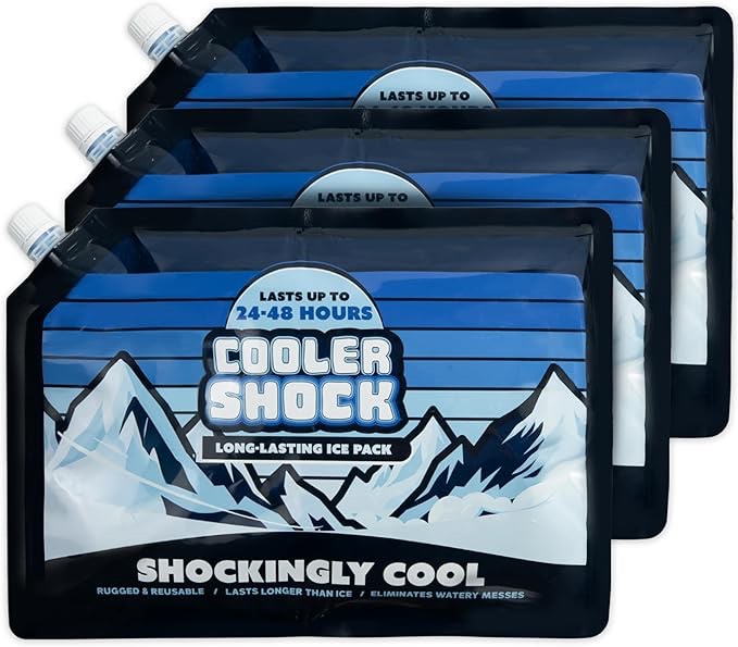 DICEVER Reusable Ice Packs for Cooler and Lunch Boxes, Leak-Proof Cold Packs,Soft Gel Ice Packs for