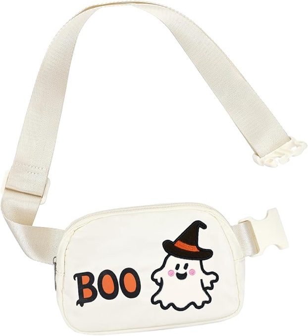 Lamyba Halloween Purse Boo Basket Stuffers for Women Girls, Halloween Gifts for Women - Cute Hallowe
