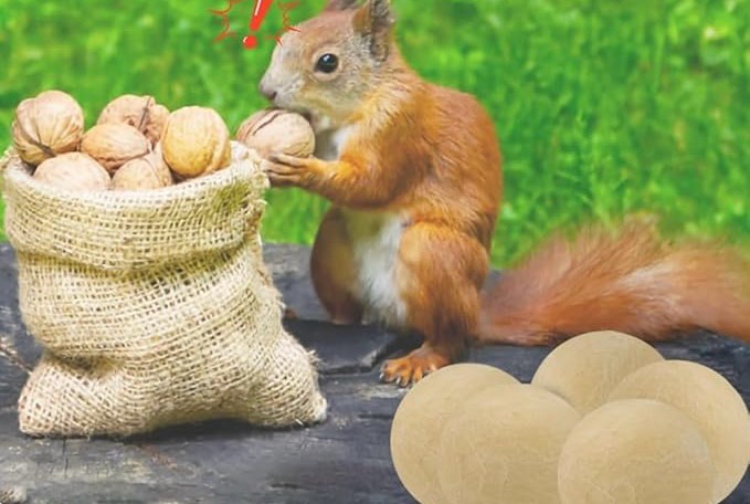 TWO BROS. REPELLENT Natural Squirrel Repellent Balls