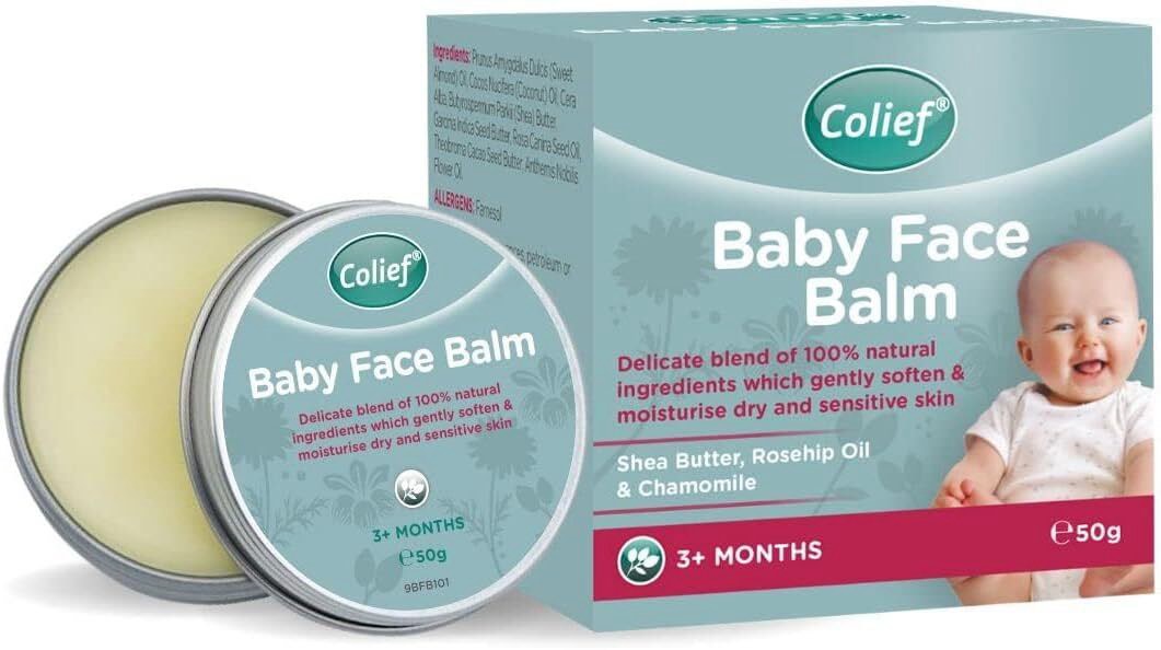Colief Baby Face Balm | 100% Natural Oils & Butters for Infants 50g