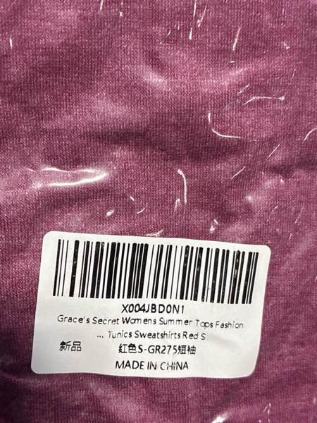 Grace's Secret Going Out Tops for Women Summer Spring Beach Vacation Outfits Red Tops Blouses Tunics