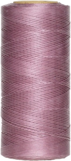 100% Polyester Flat Waxed Threads, 150D/0.8mm, 270Yards/247m. All-Purpose Threads Hand Sewing Leather Projects and Crafts