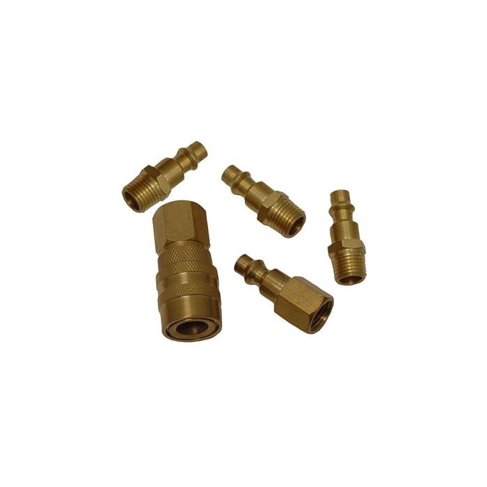 5 PIECES AIR QUICK COUPLER SET