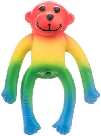 Coastal Li L Pals Latex Monkey Dog Toy