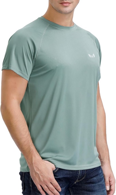 Corna Mositure Wicking Athletic Fishing Outdoor UPF 50+ Sun UV Protection Dri-fit Workout-and-Training (small)