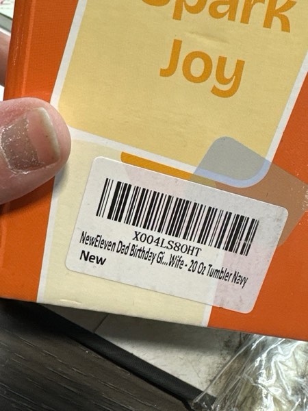 Condition photo showing New/Like New for NewEleven Fathers Day Gift For Dad - Funny Present For Father, Men - Dad Birthday Gift, Unique Father Gifts From Daughter, Son, Kid, Wife - 20 Oz Tumbler Navy Great dad trump navy