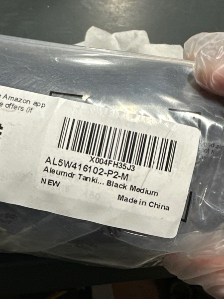 Condition photo showing New/Like New for (Size M) Aleumdr Tankini Swimsuit for Womens 2 Piece Tummy Control Bathing Suits Ruffled Flowy Tankini Top with Boy Shorts Small Black