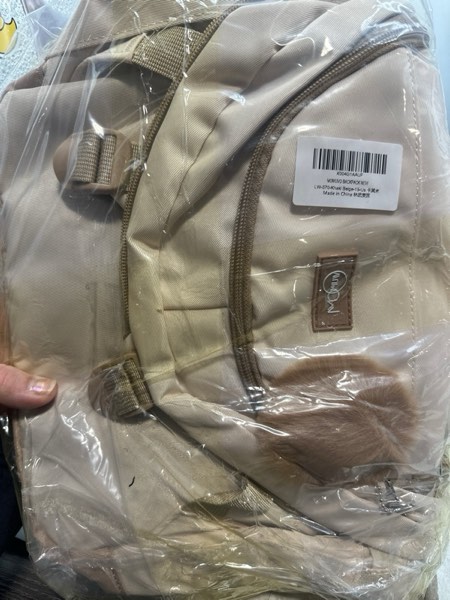 Condition photo showing New/Like New for MOMUVO School Backpack Women and Teen Girls,Cute Bookbag Lightweight Laptop Backpack College SchoolBag Students 15.6 inch Khaki Beige