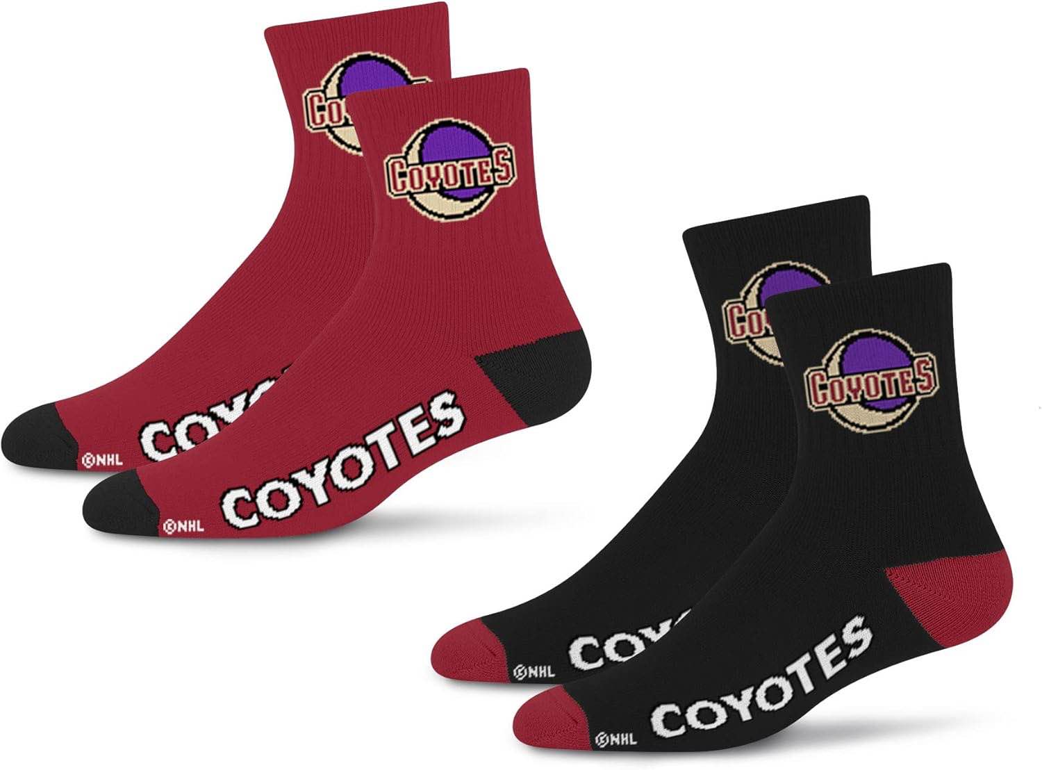 FBF NHL unisex-adult Quarter Sock