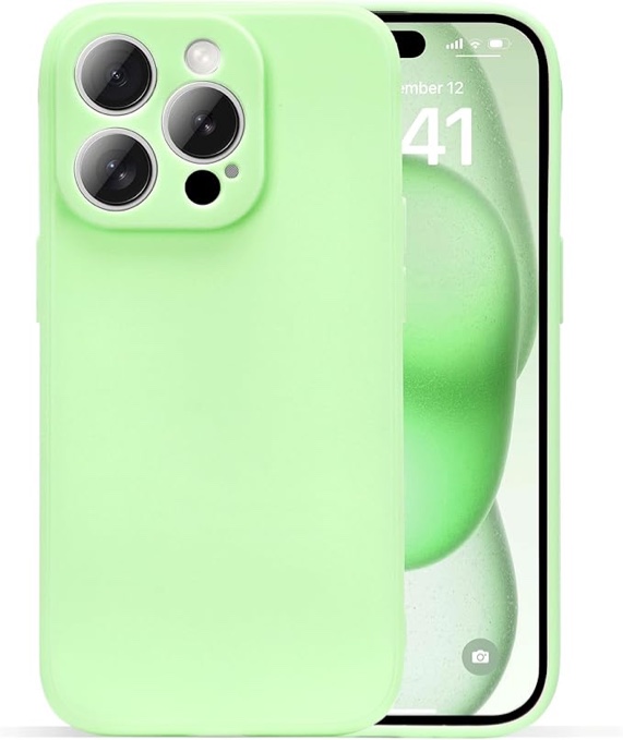 Compatible with iPhone 15 Pro Max 6.7 inches Case Matte TPU Materials Dust-Proof Light Thin Lens Protection Soft Slim Phone Case for Men Boys and Women Girls - Black iphone 15 Pro Max Black