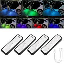 Door step light for car