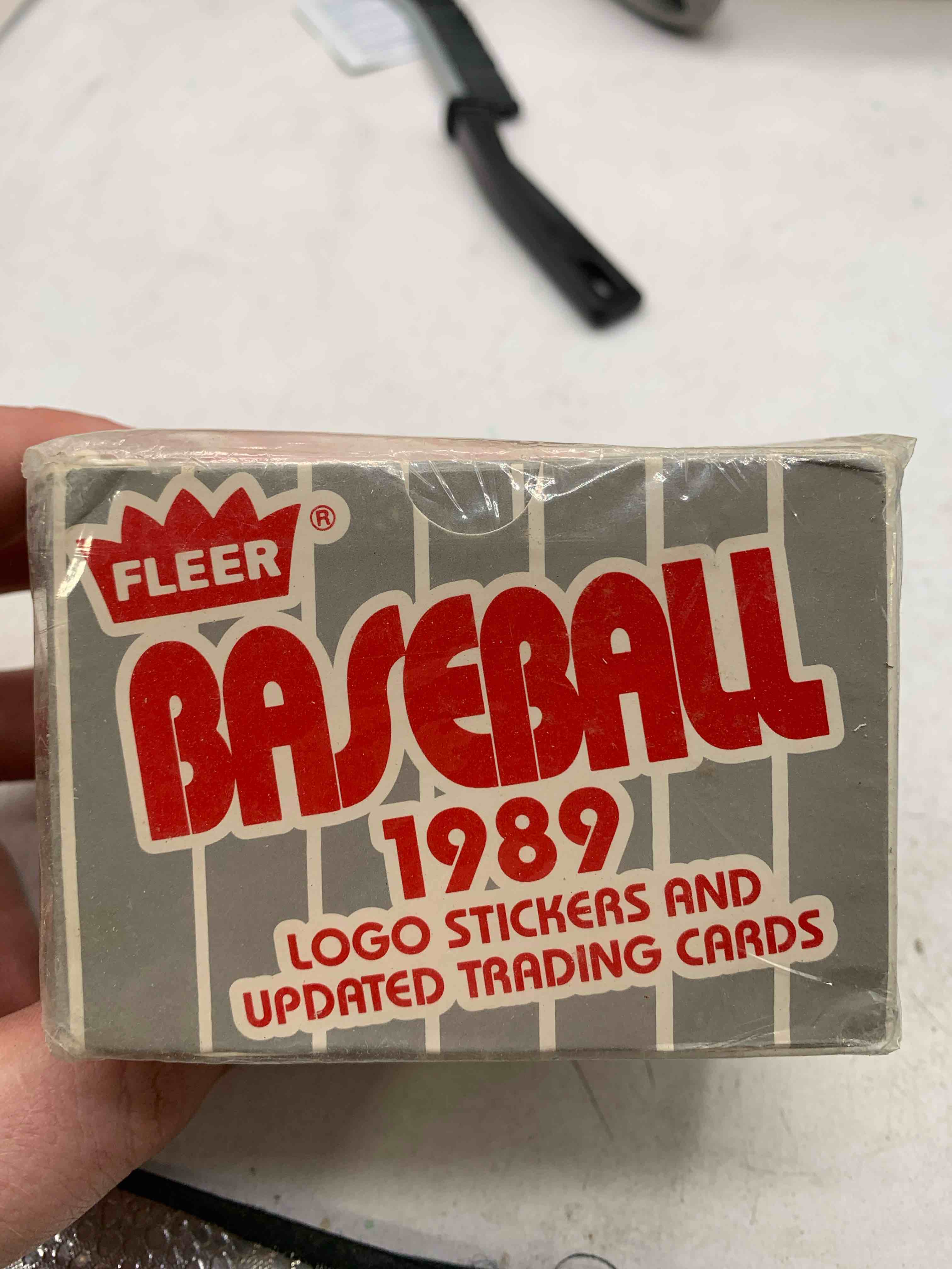 1989 Fleer Update Baseball Factory Set [Toy]