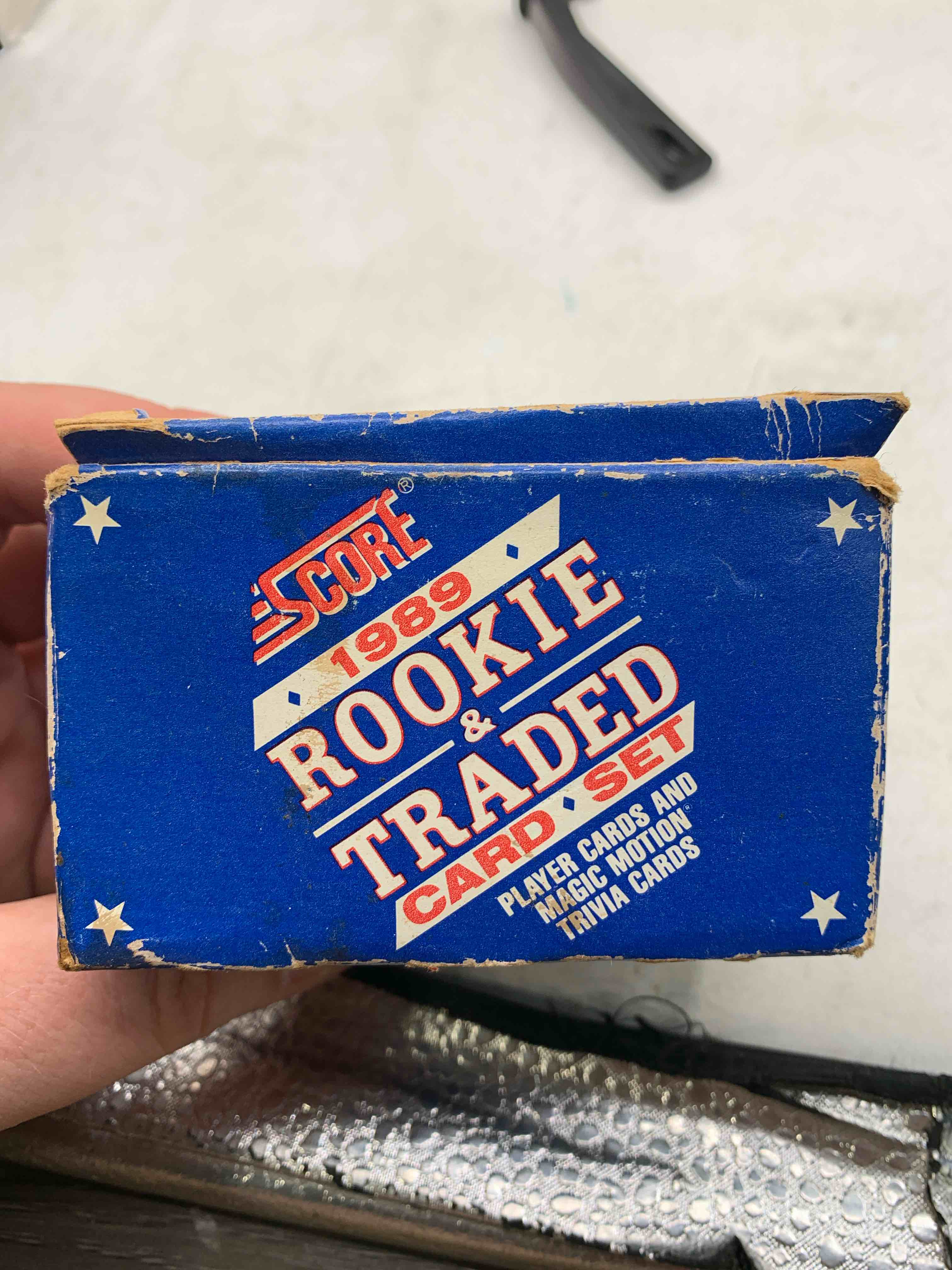 1989 Score Baseball Rookie and Traded Complete Set  unopened