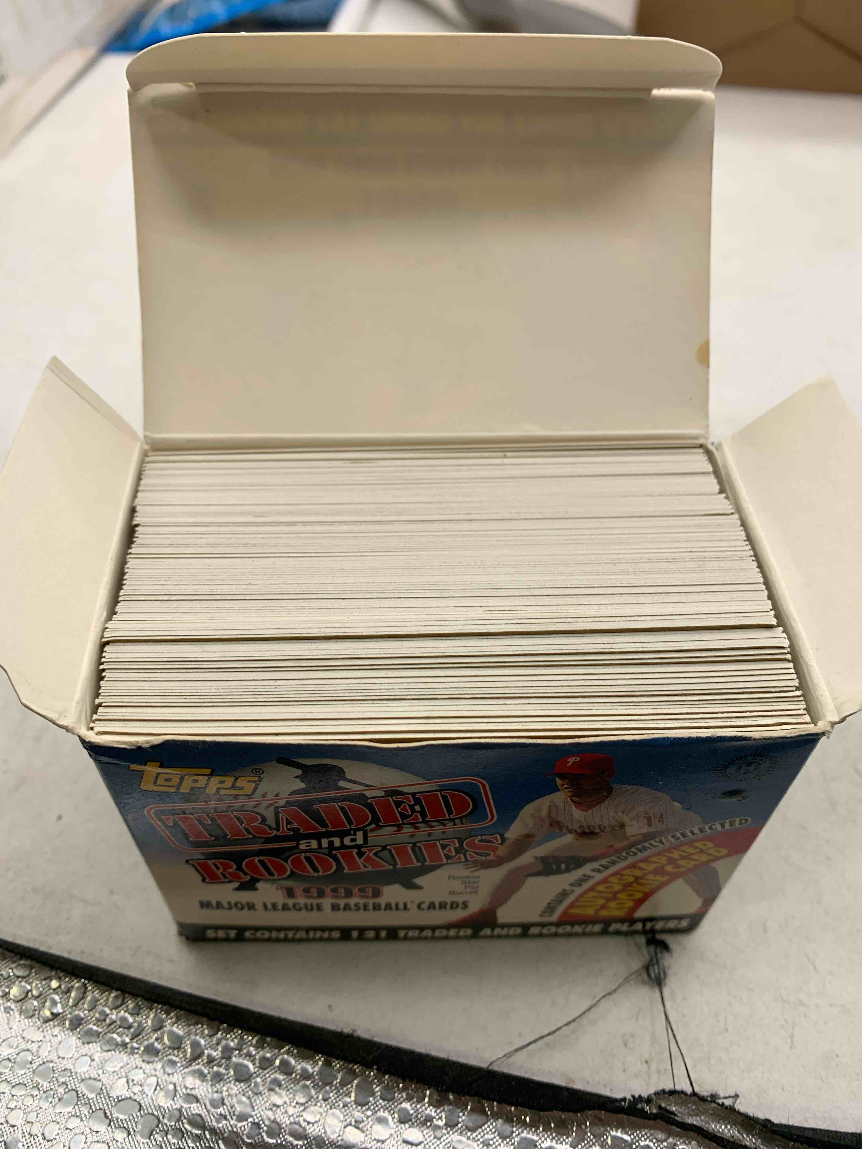 MLB 1999 Topps Baseball Cards Traded & Rookies Trading Card Hobby Box