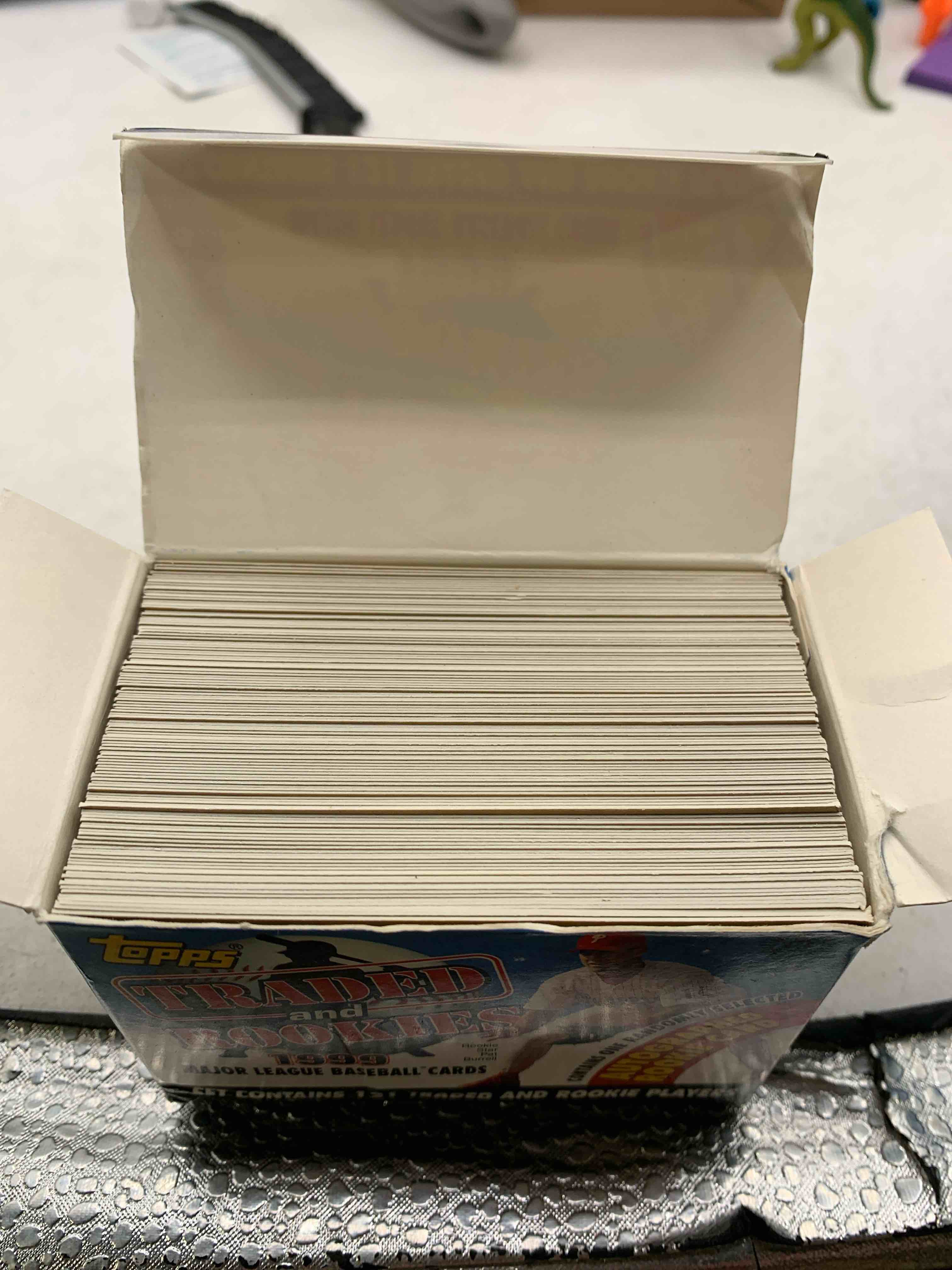 MLB 1999 Topps Baseball Cards Traded & Rookies Trading Card Hobby Box