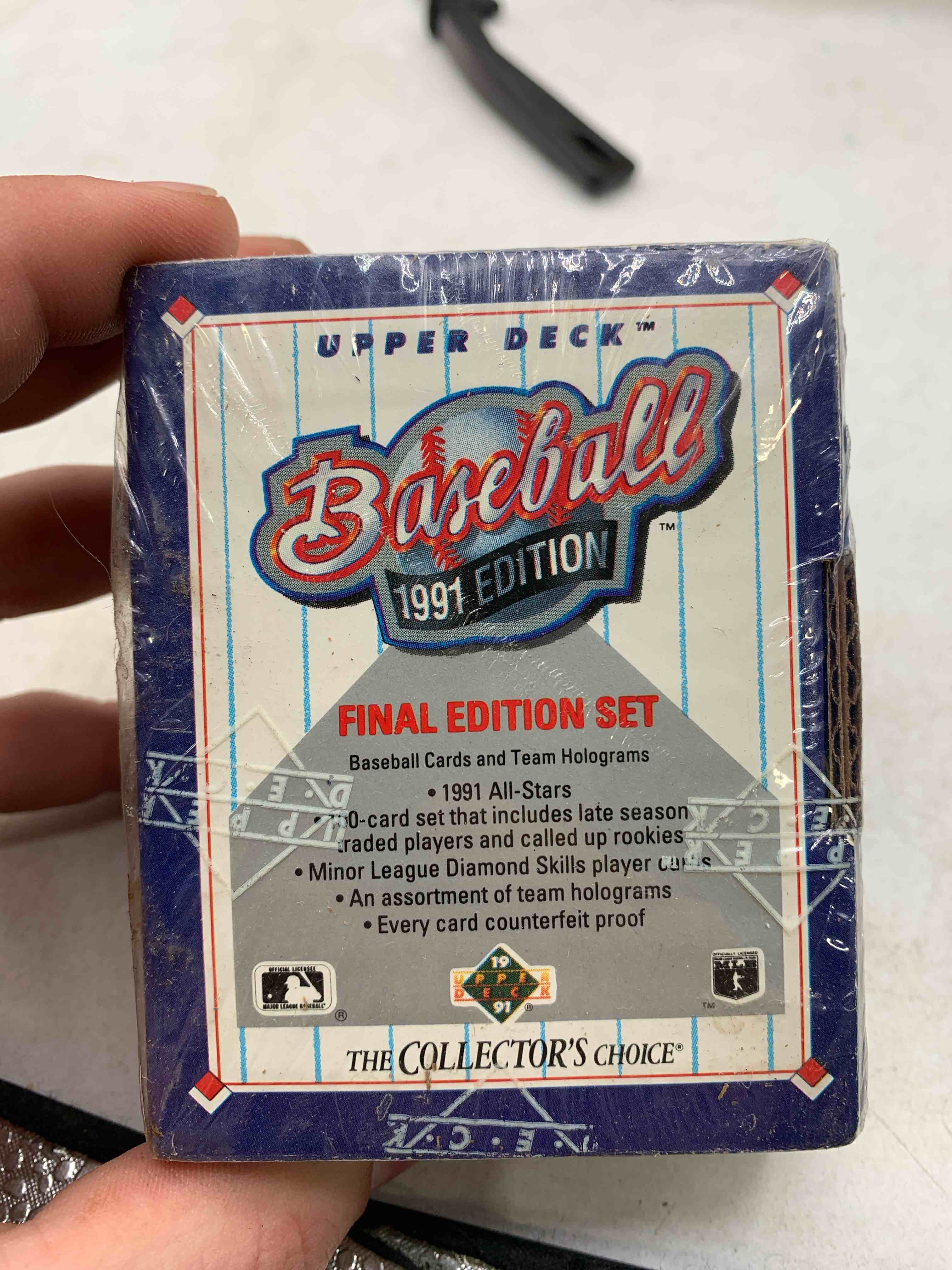MLB 1991 Final Edition Set Trading Card Set