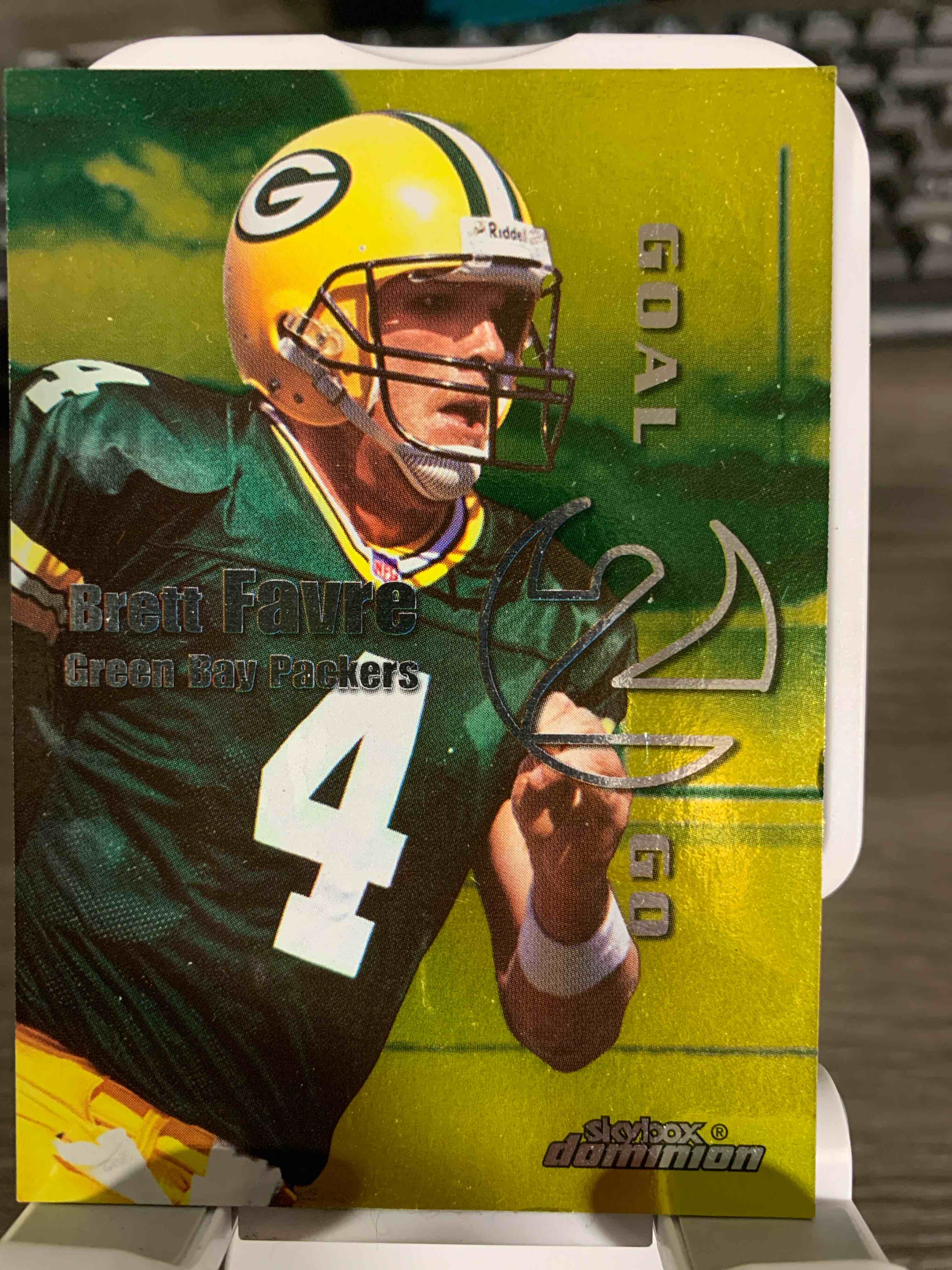 1999 SKYBOX DOMINION GOAL 2 GO PLUS BRETT FAVRE JAKE PLUMMER #2 OF 10 GTG D2D