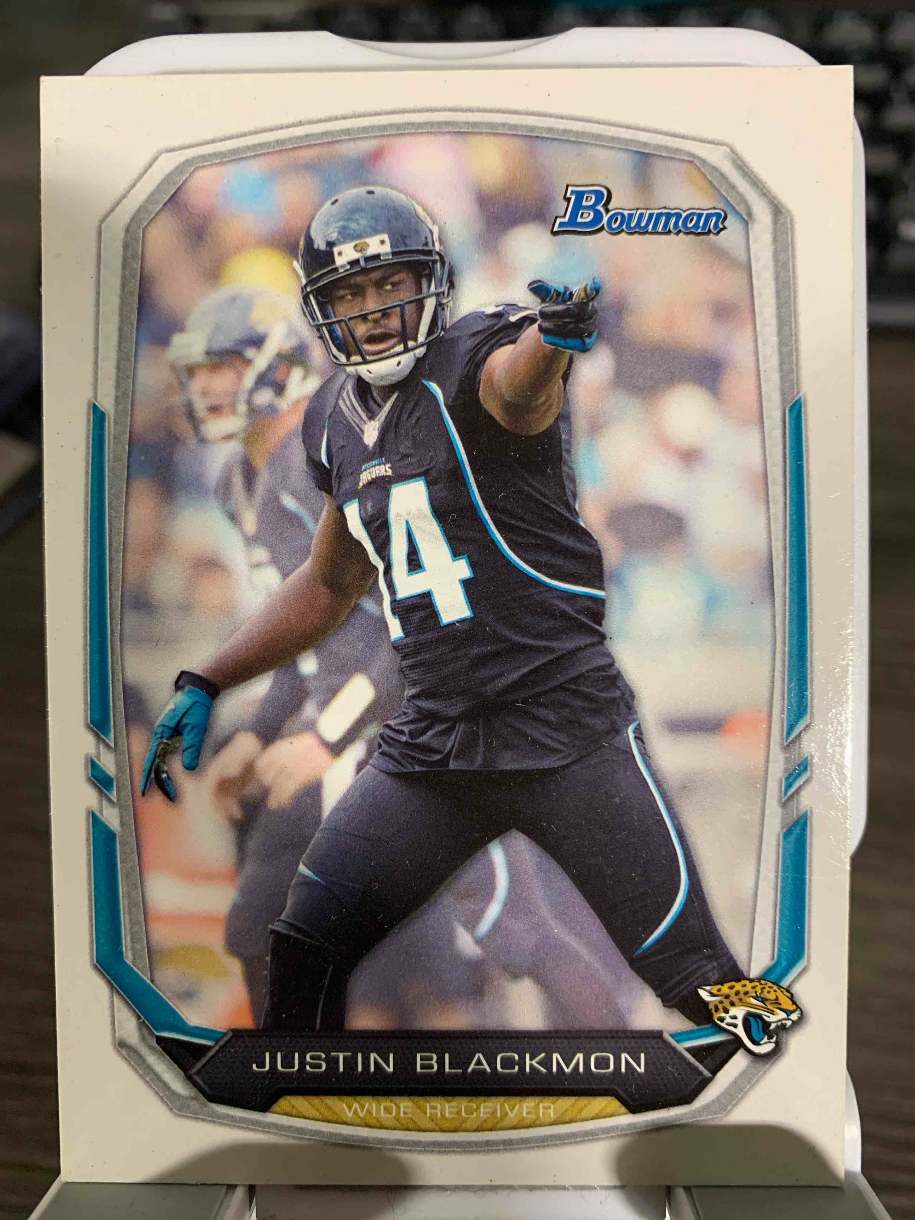 2013 Justin Blackmon Bowman #42