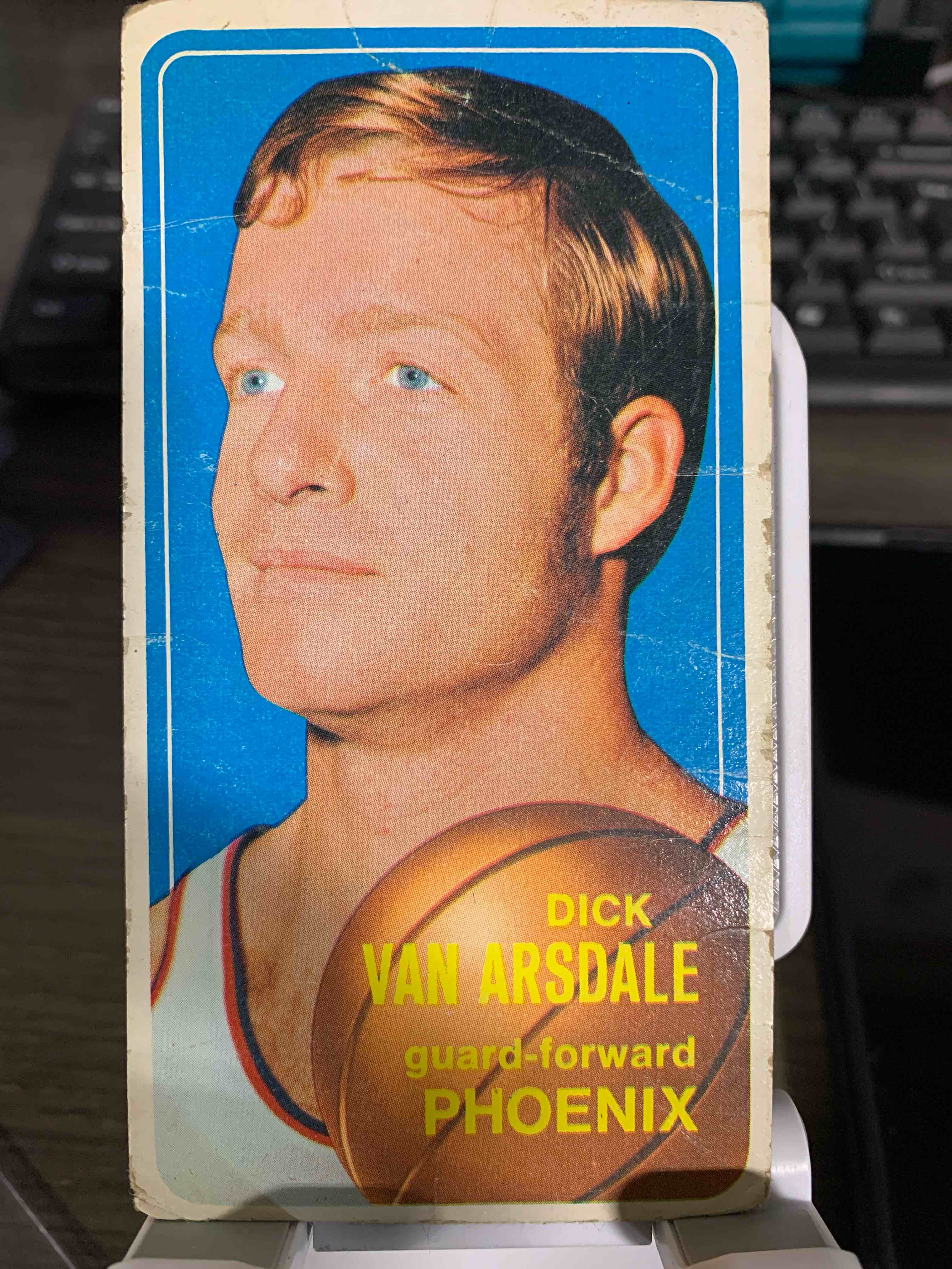 1970 Topps #45 Dick Van Arsdale Phoenix Suns Nicely Centered Card