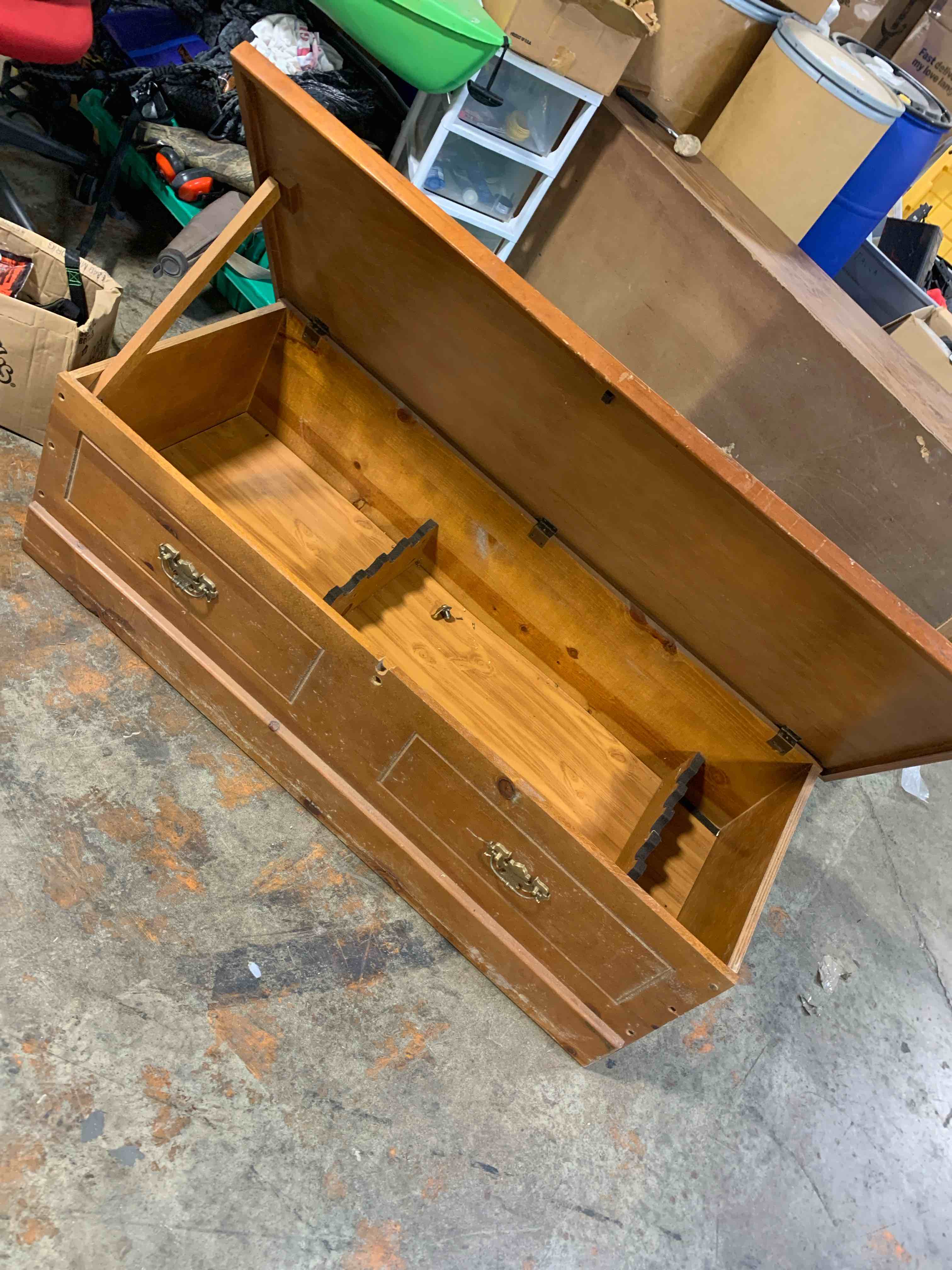 FootBoard Chest Gun Cabinet 