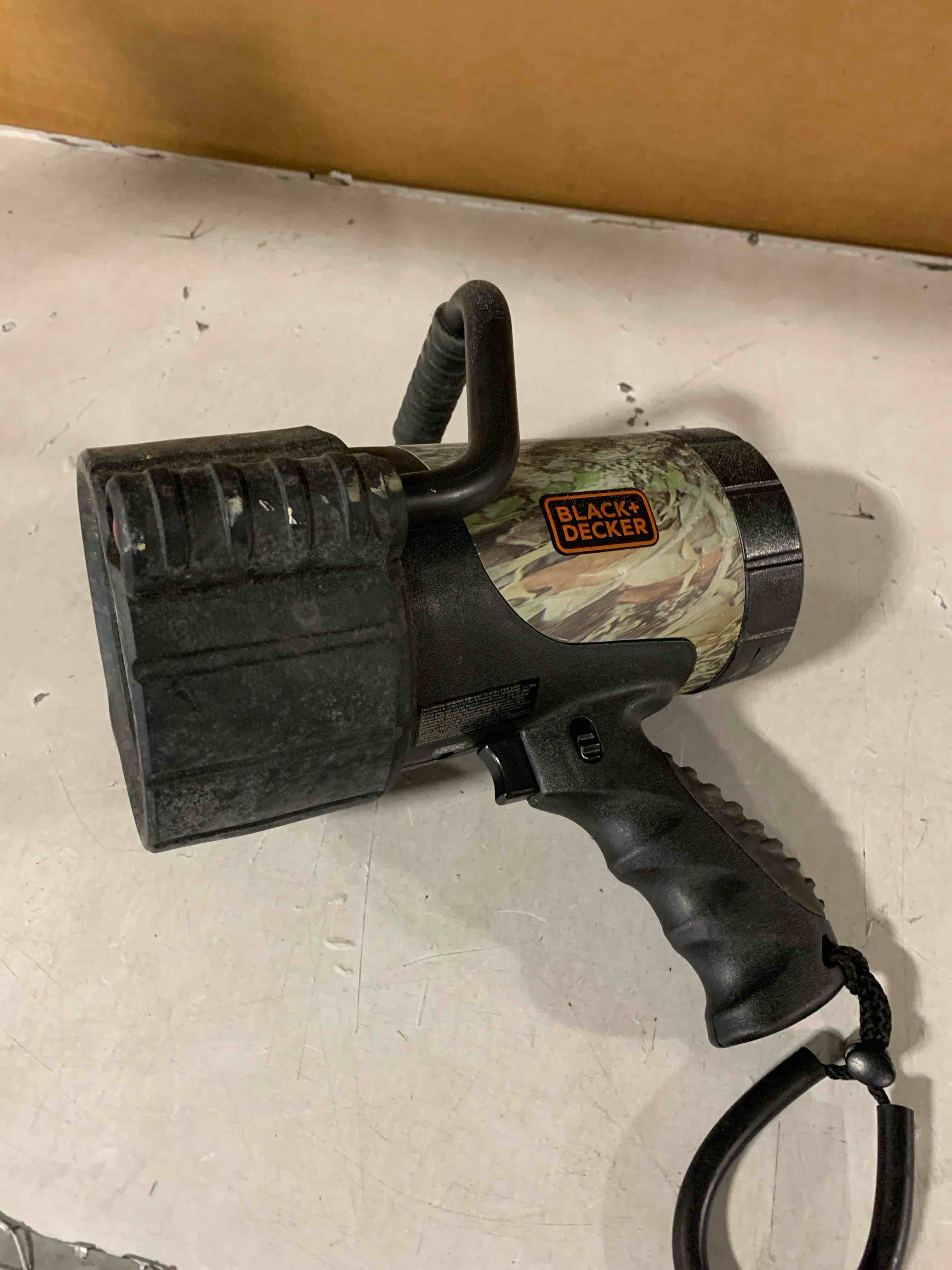 Black and Decker Spot Light 
