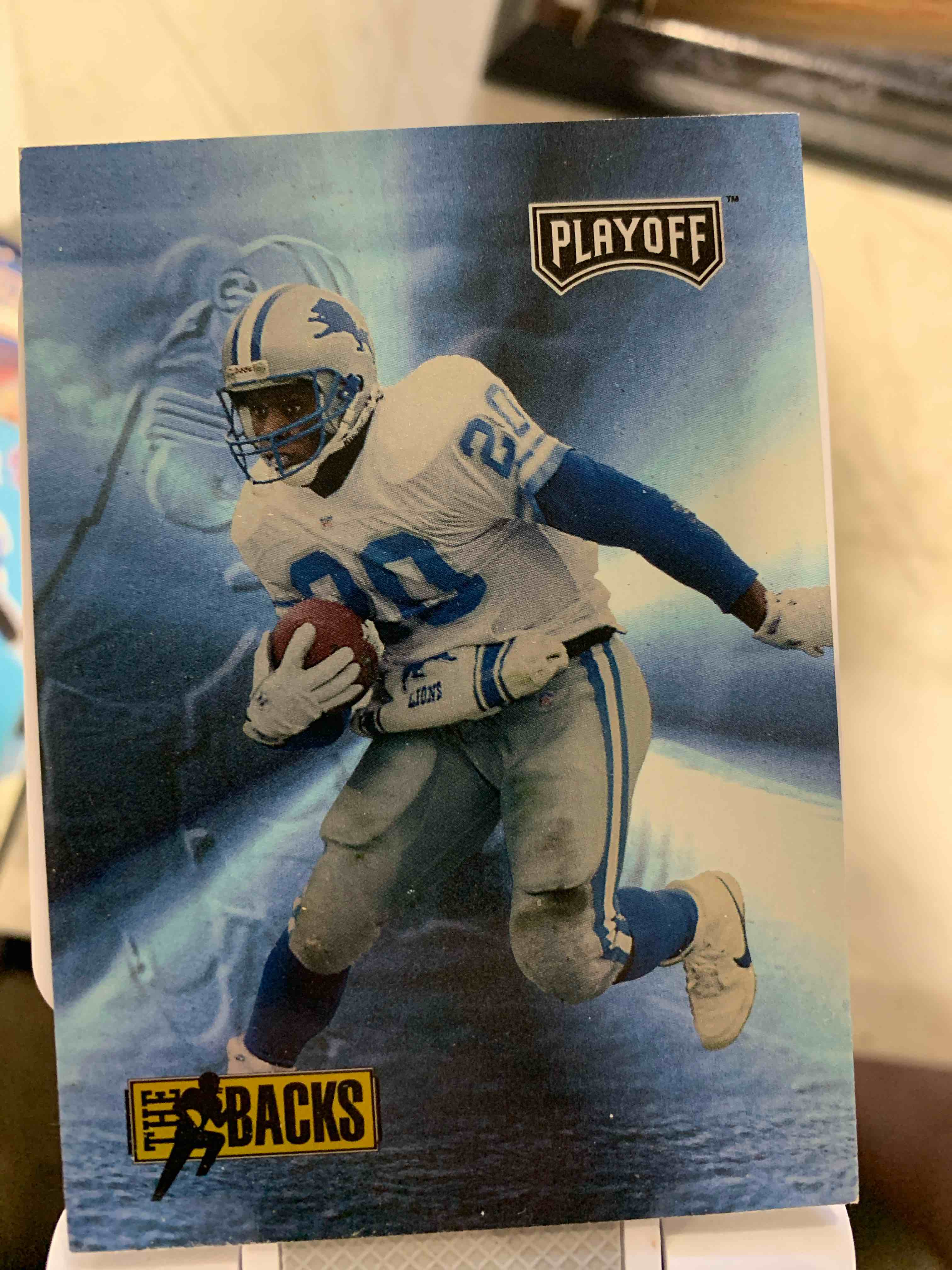 1993 Playoff The Backs #280 BARRY SANDERS Detroit Lions