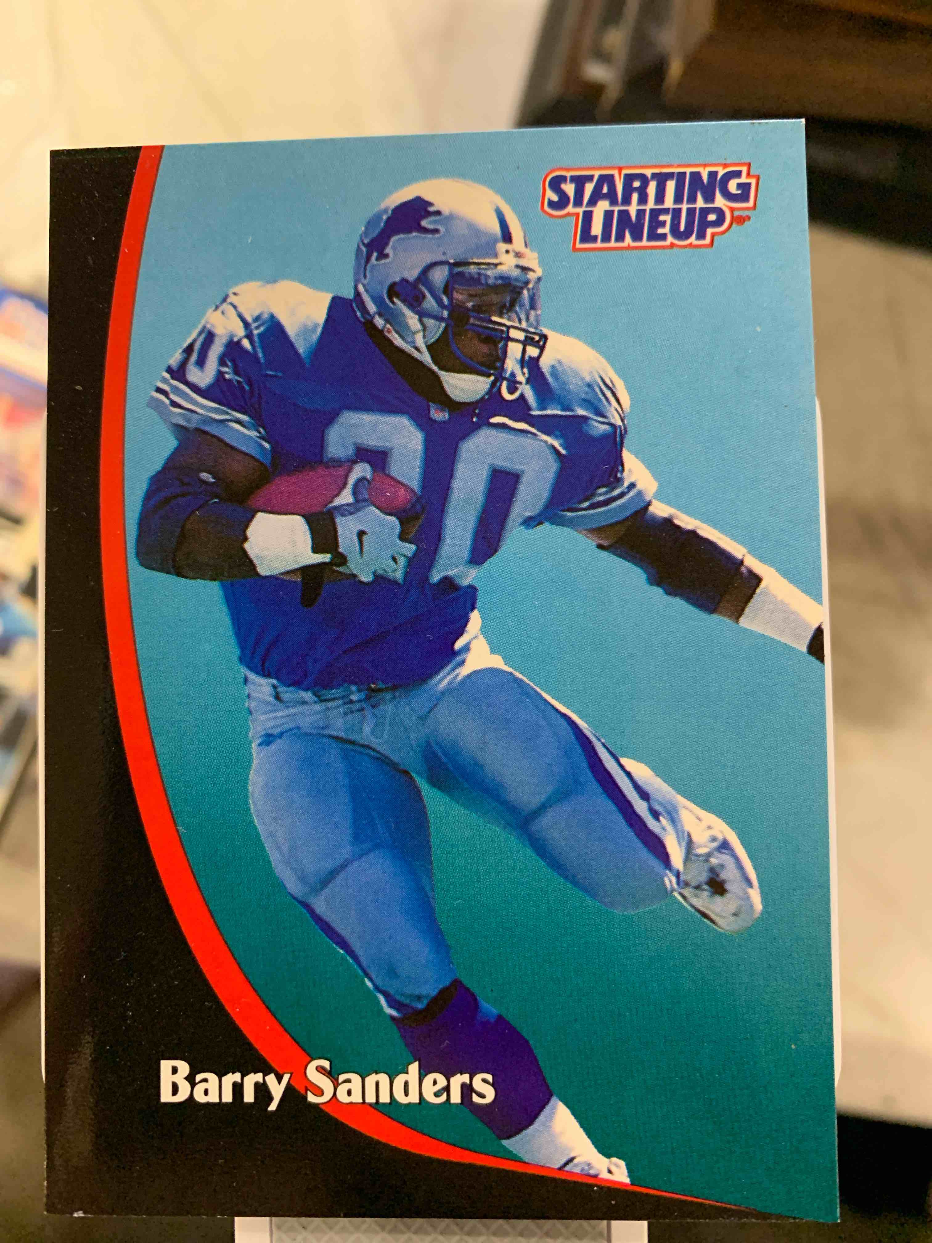 m1998 KENNER STARTING LINEUP SLU BARRY SANDERS 