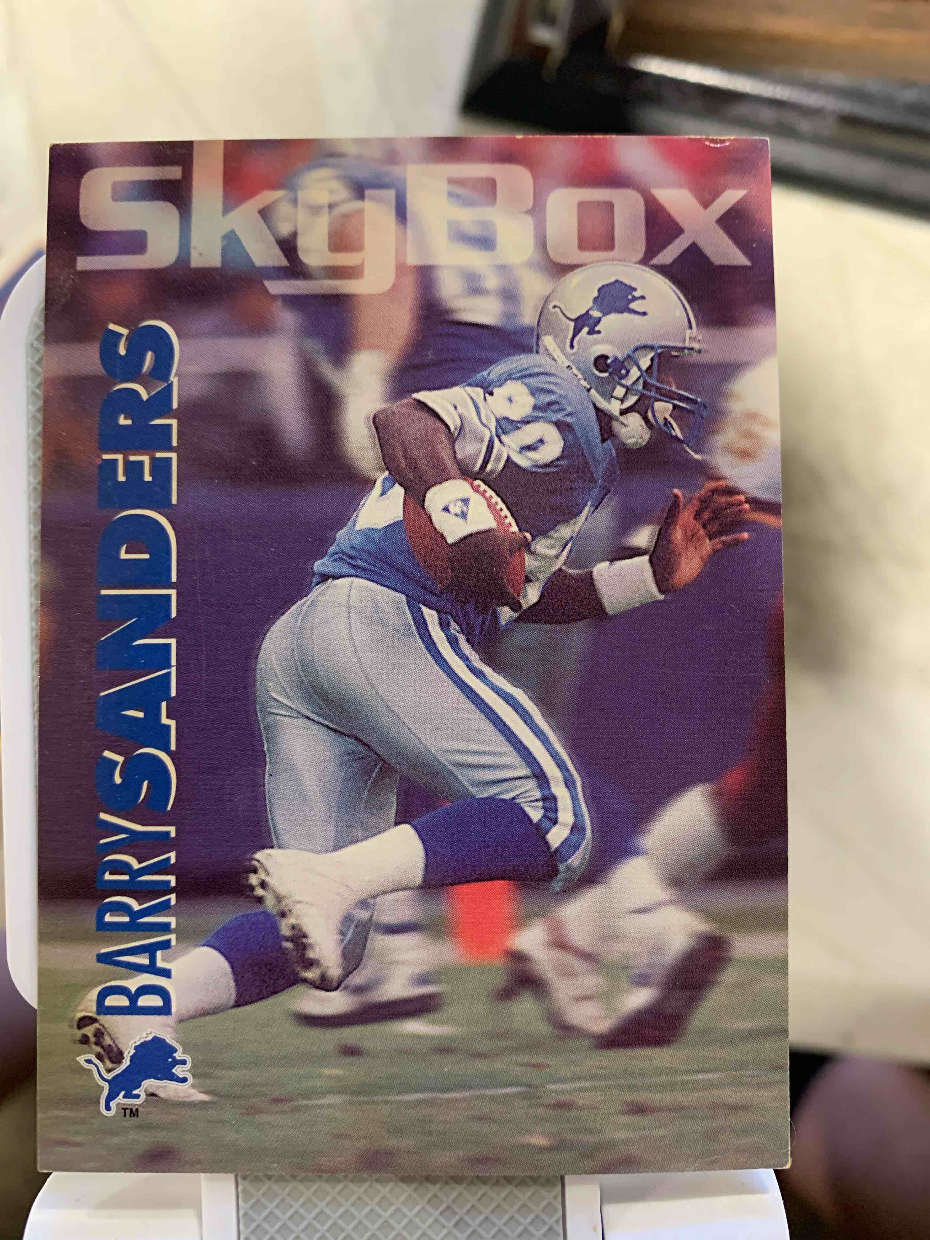 1993 SKYBOX #101 BARRY SANDERS DETROIT LIONS FOOTBALL CARD