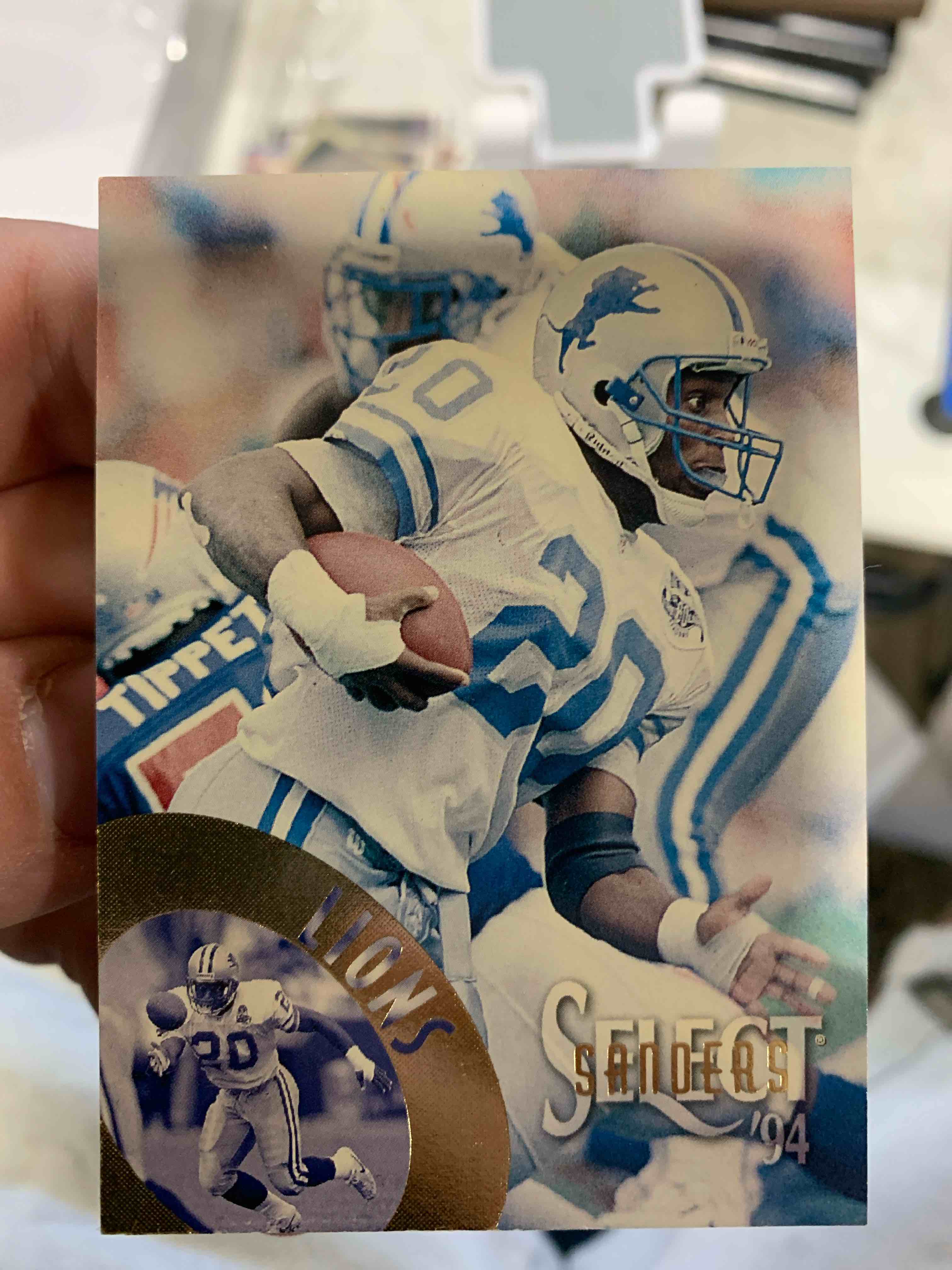 1994 Select Barry Sanders Detroit Lions #11