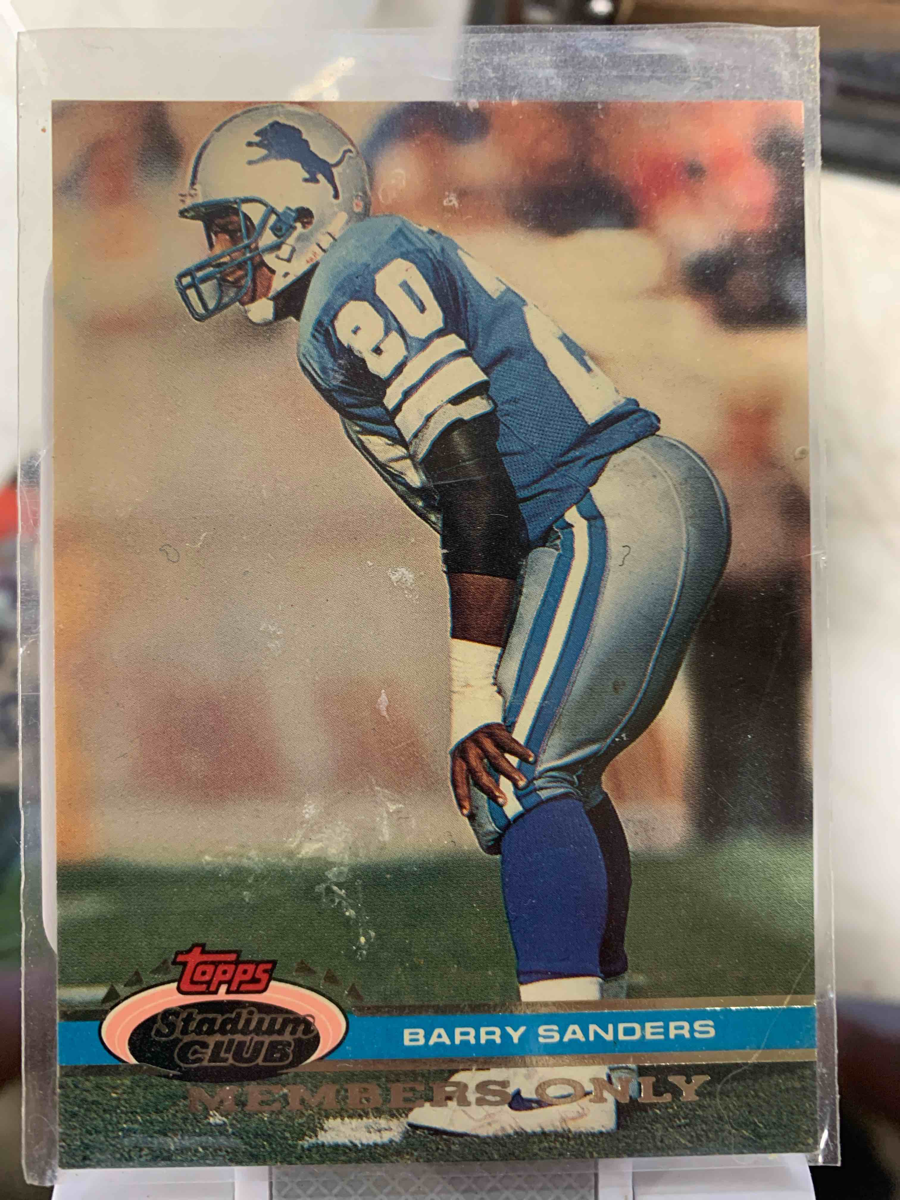 Barry Sanders at Webster Street?