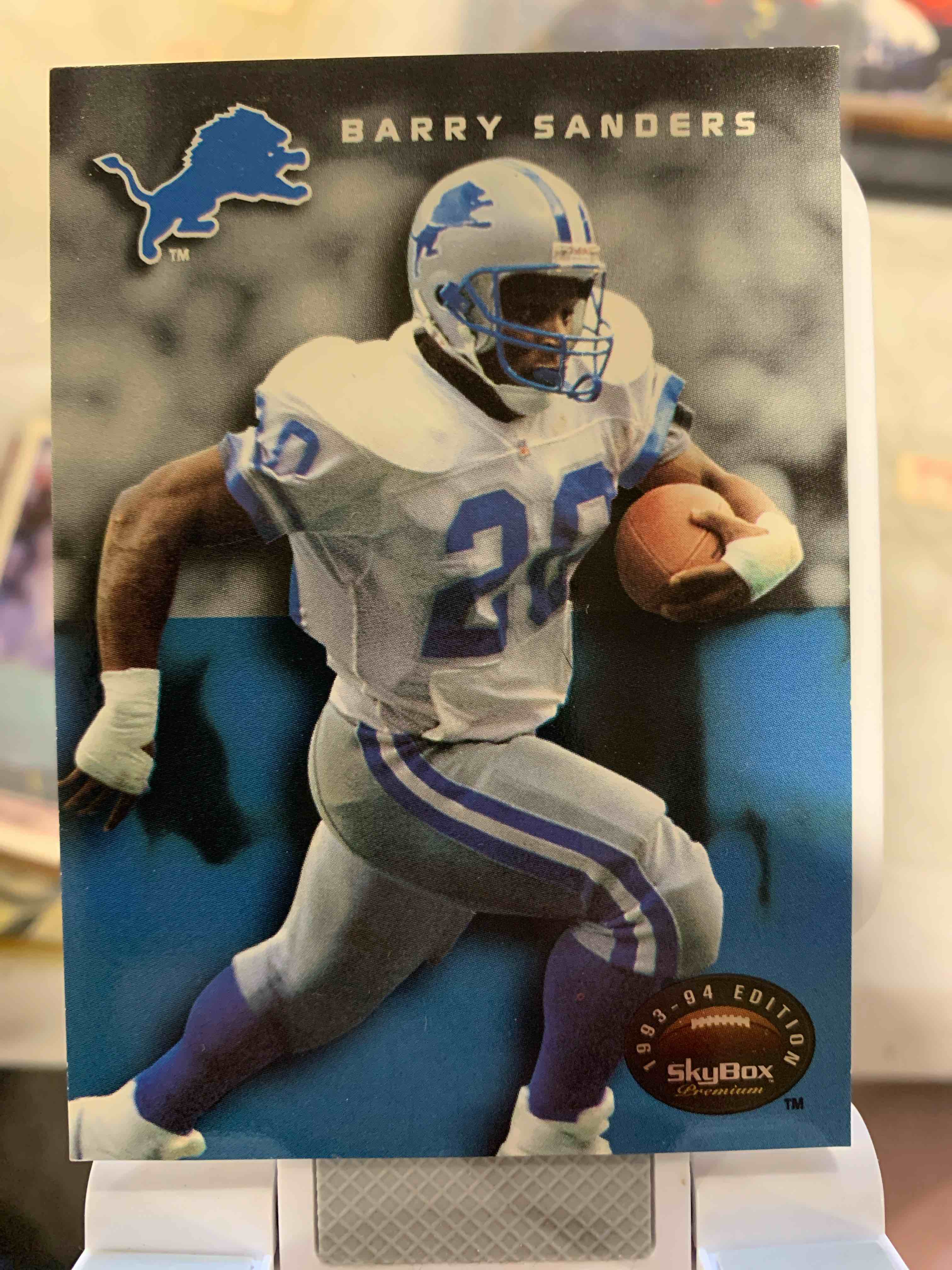 1993 SkyBox Premium Barry Sanders #39 Detroit Lions Football Card