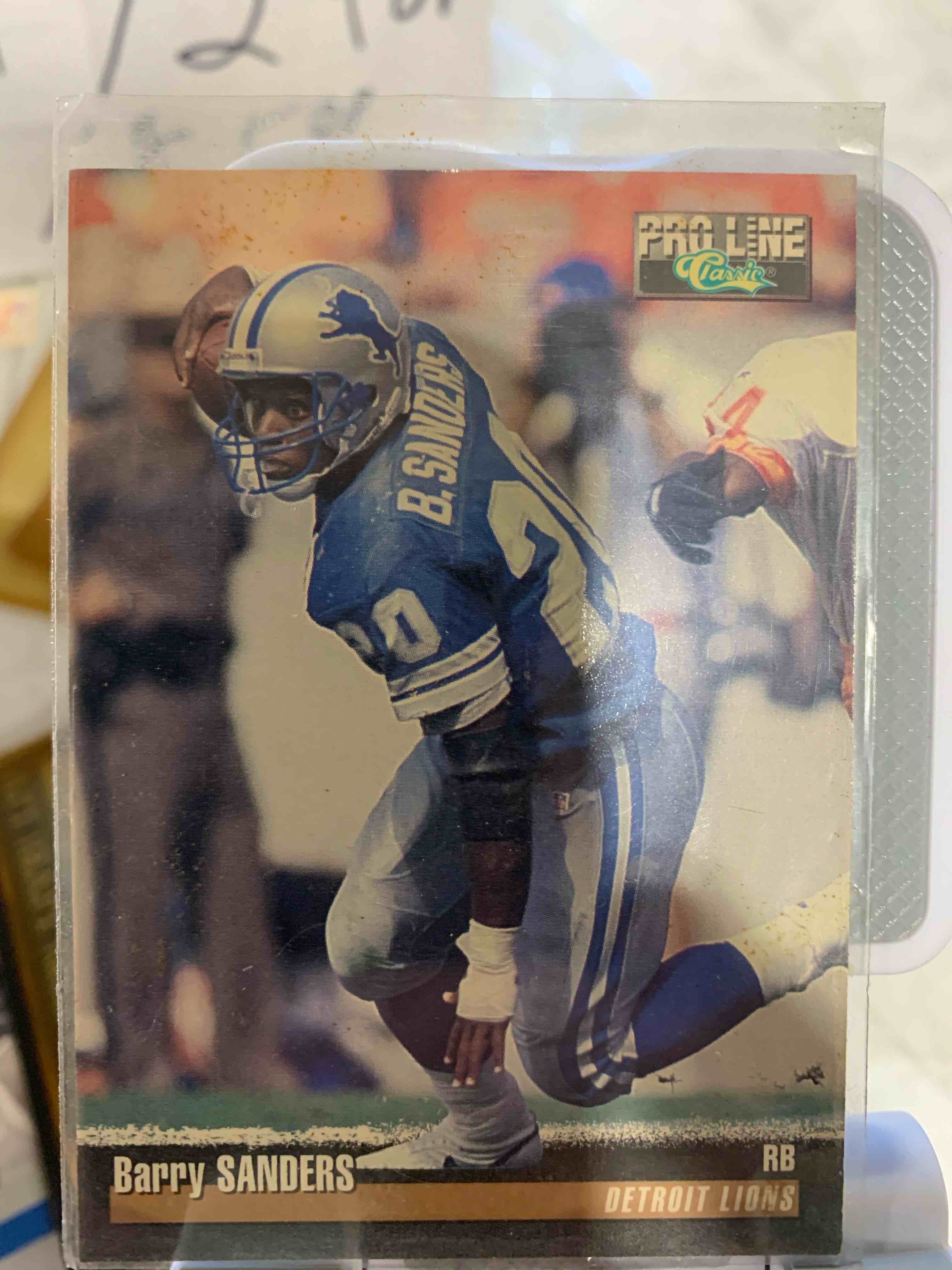 1995 Classic Pro Line - Barry Sanders #206