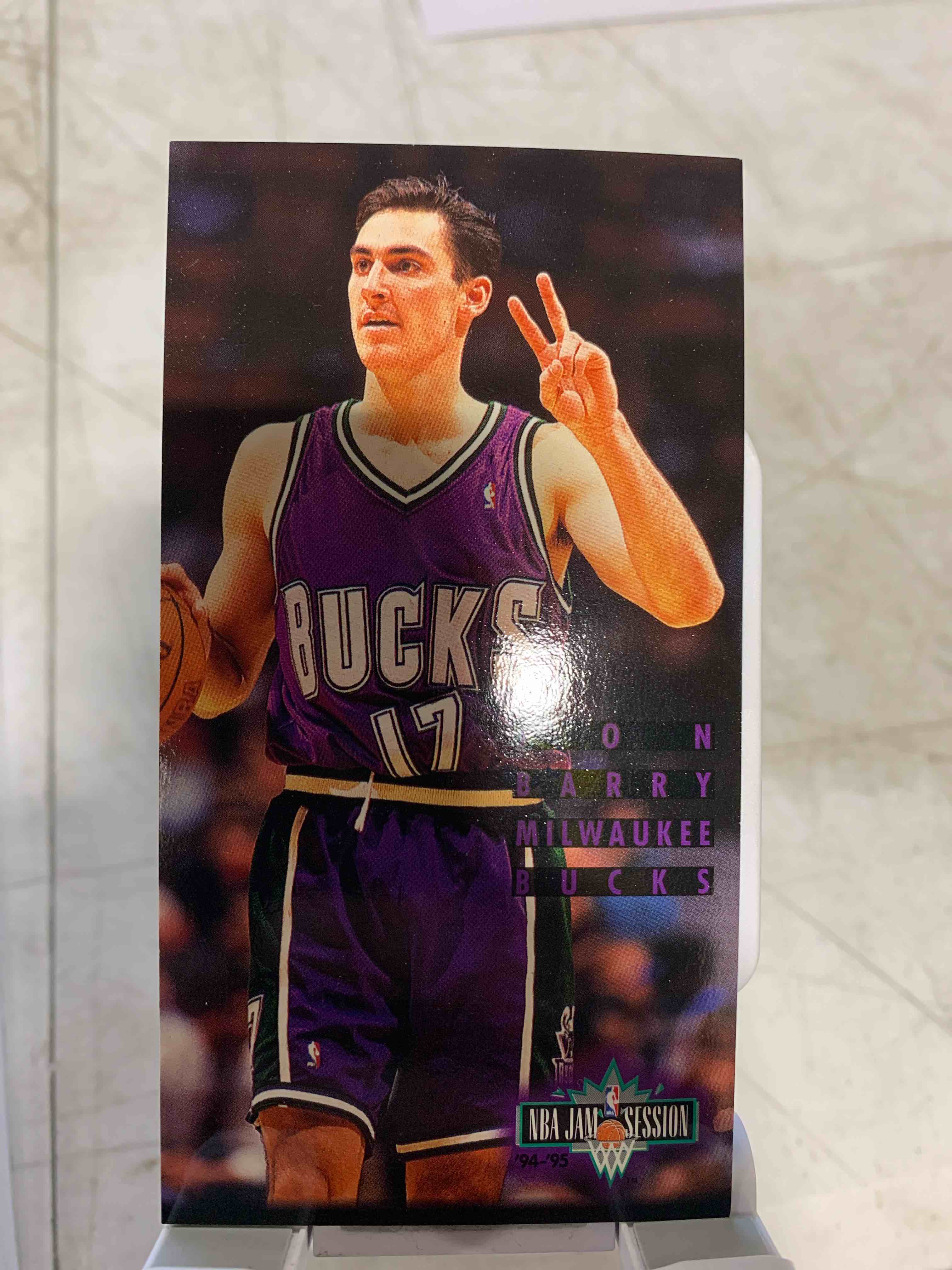 1994-95 Fleer NBA Jam Session Jon Barry #105