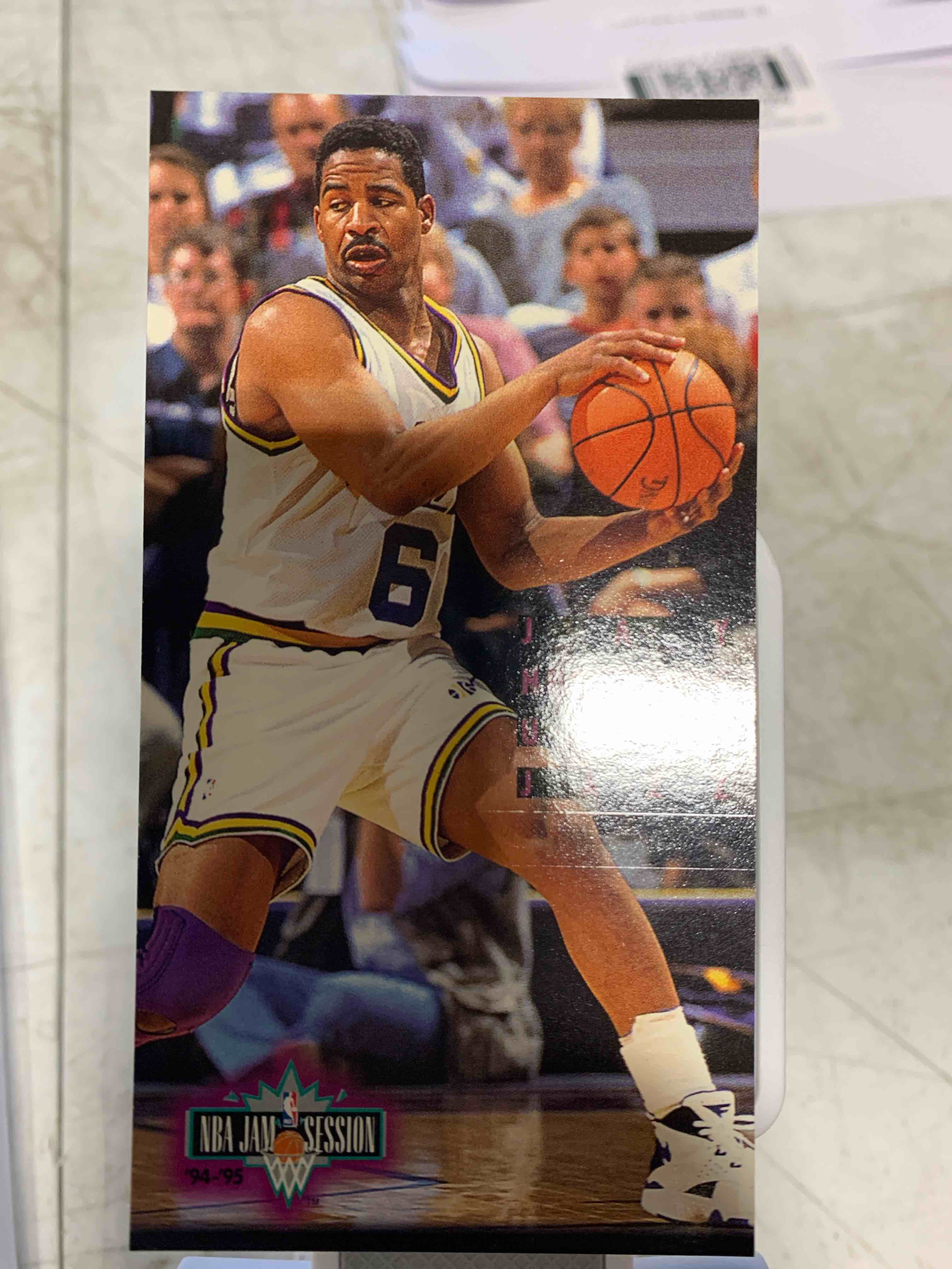 1994-95 Jam Session Utah Jazz Basketball Card #186 Jay Humphries