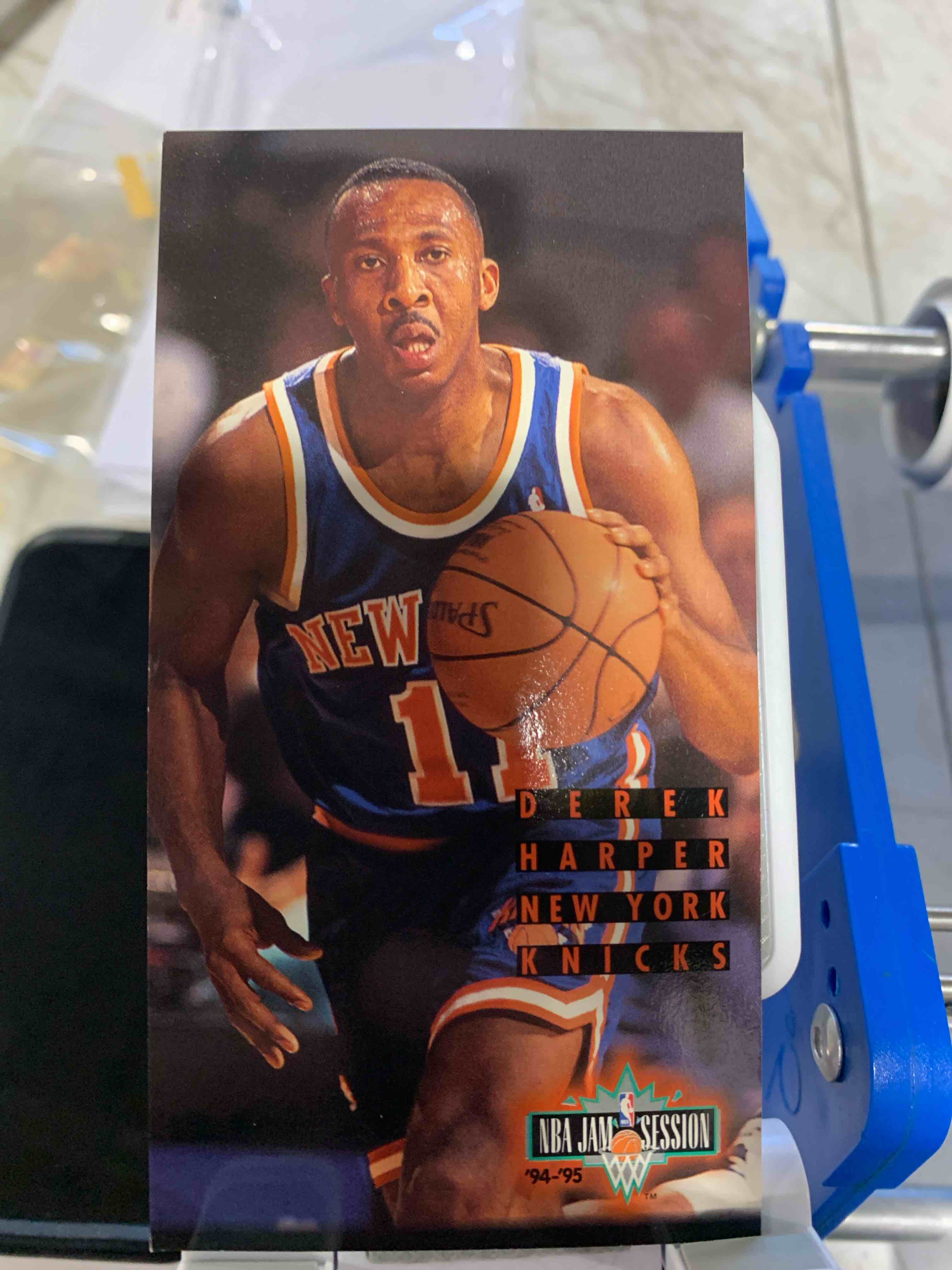 1994-95 Fleer NBA Jam Session - Derek Harper #125