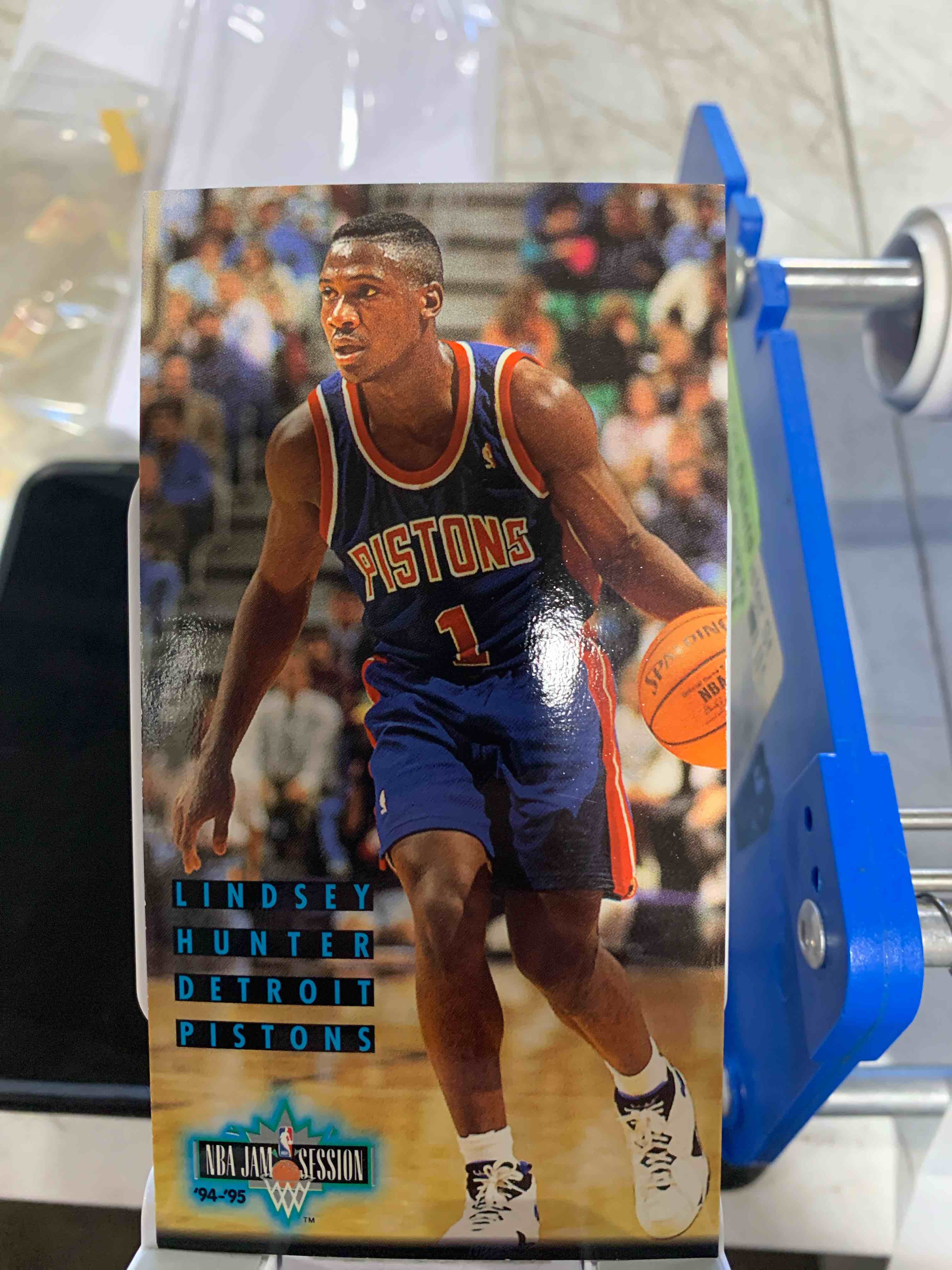 1994-95 Fleer NBA Jam Session - Lindsey Hunter #57