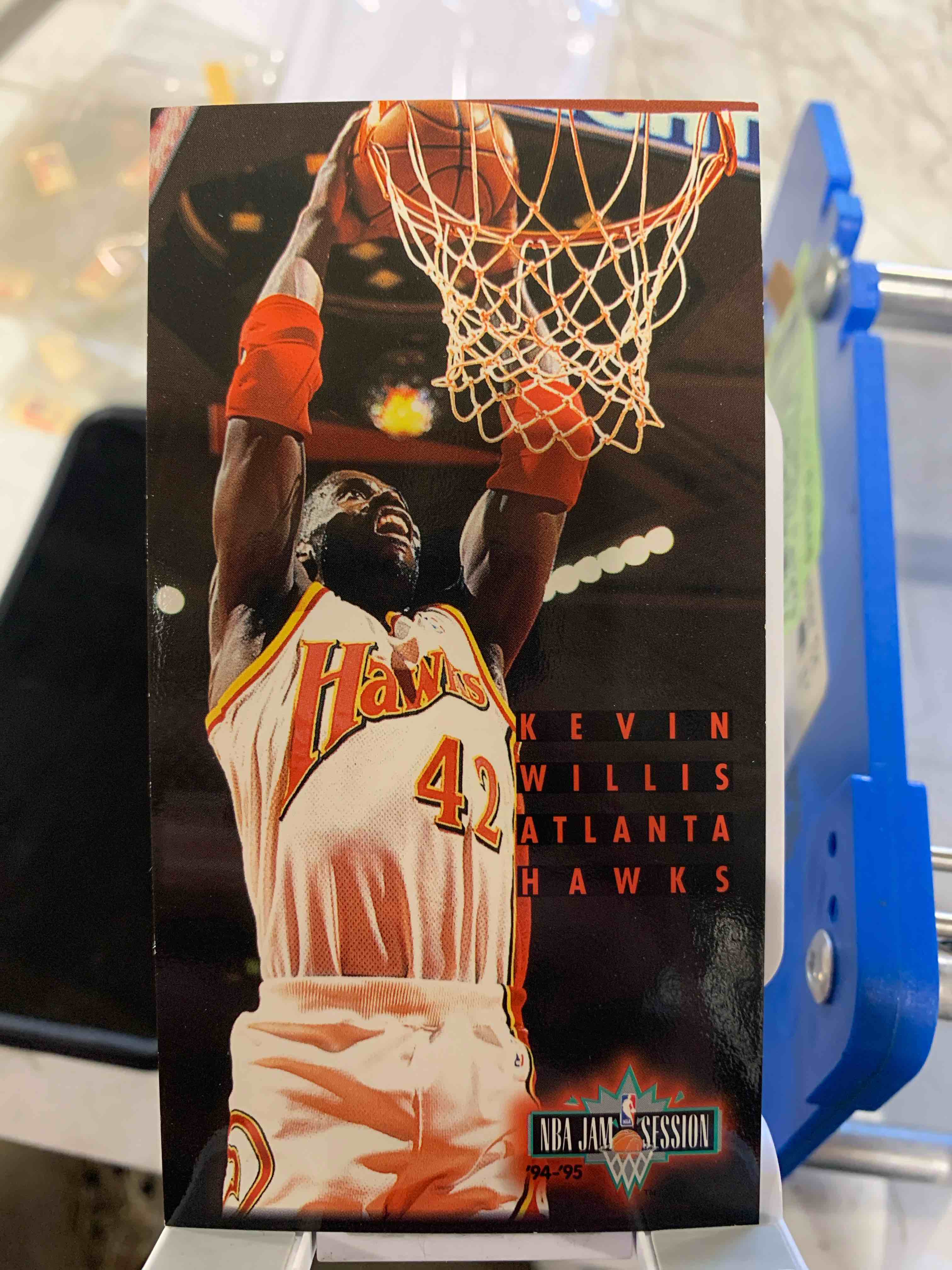 1994 Fleer NBA Jam Session Kevin Willis #6