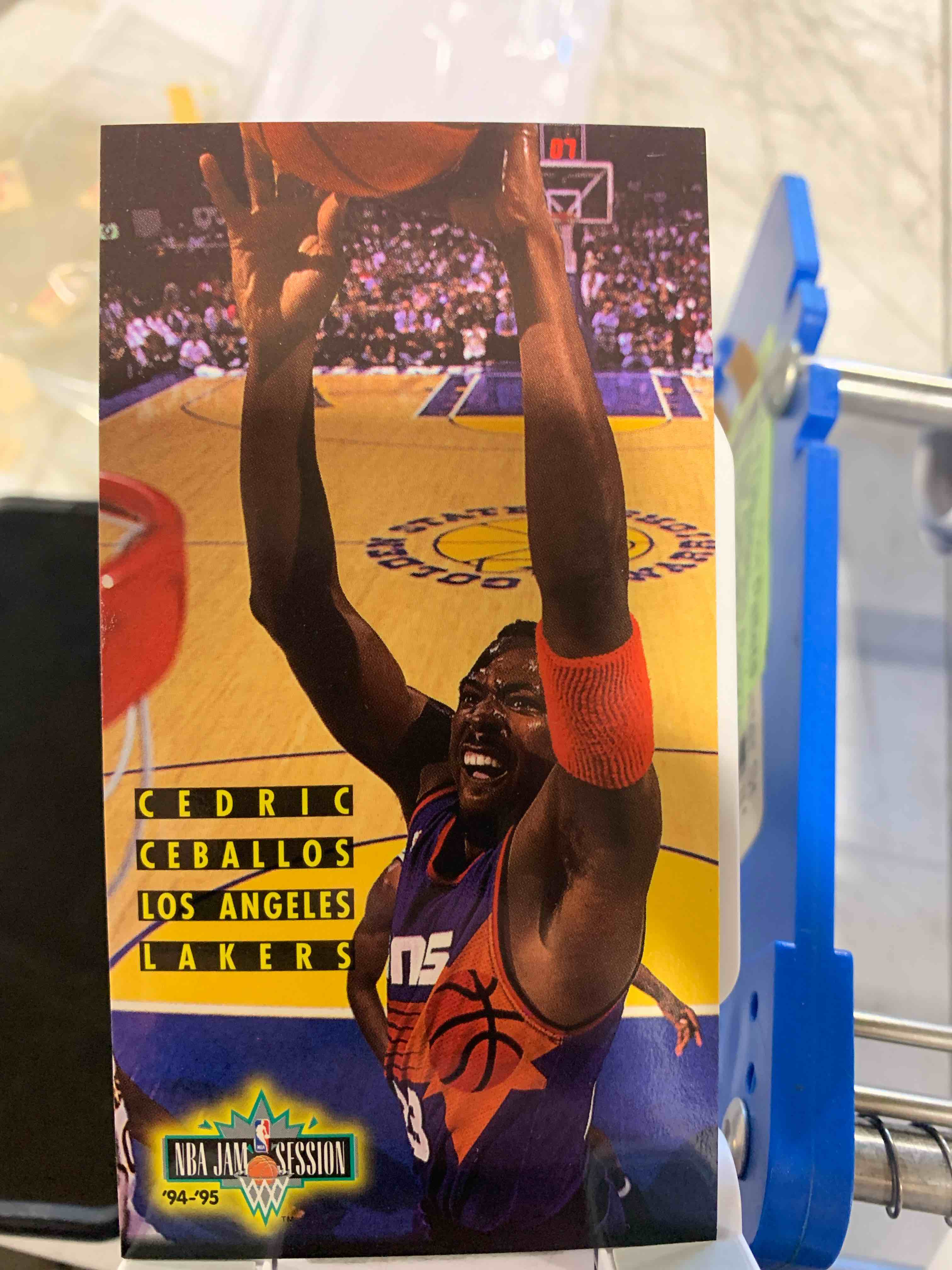 1994-95 Fleer NBA Jam Session - Cedric Ceballos #90