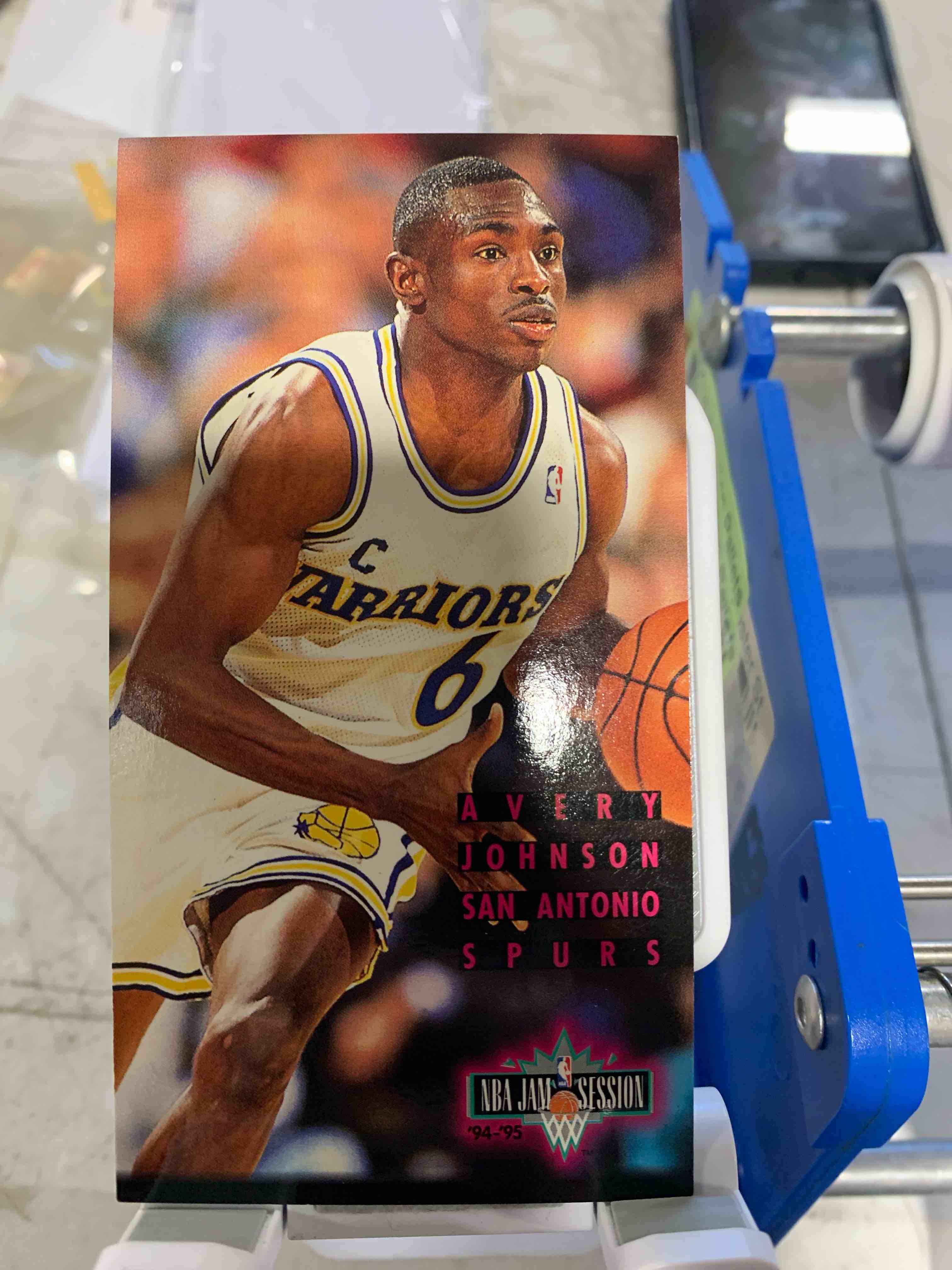 1994-95 Fleer NBA Jam Session - Avery Johnson #172
