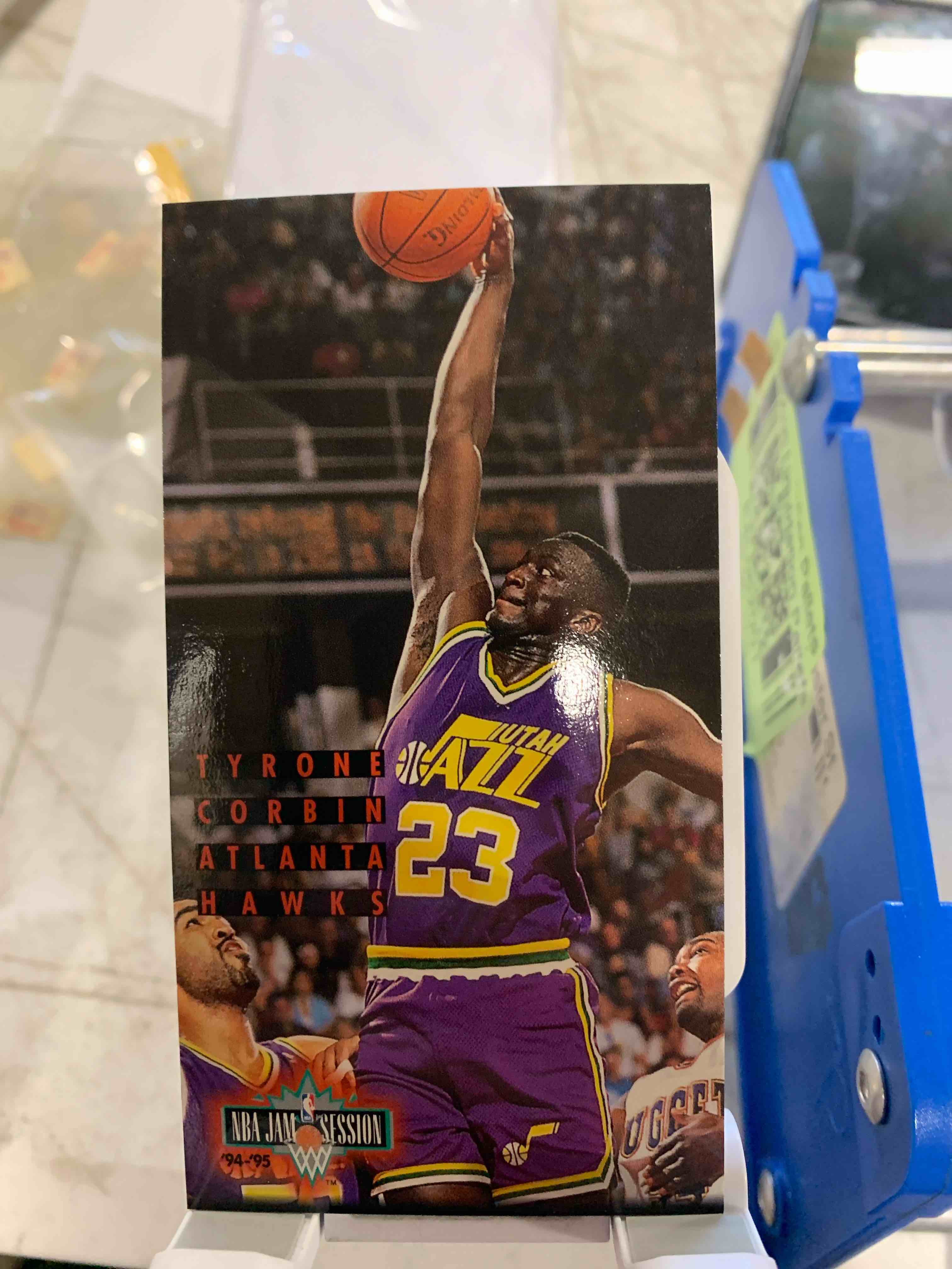 1994-95 Fleer NBA Jam Session - Tyrone Corbin #3